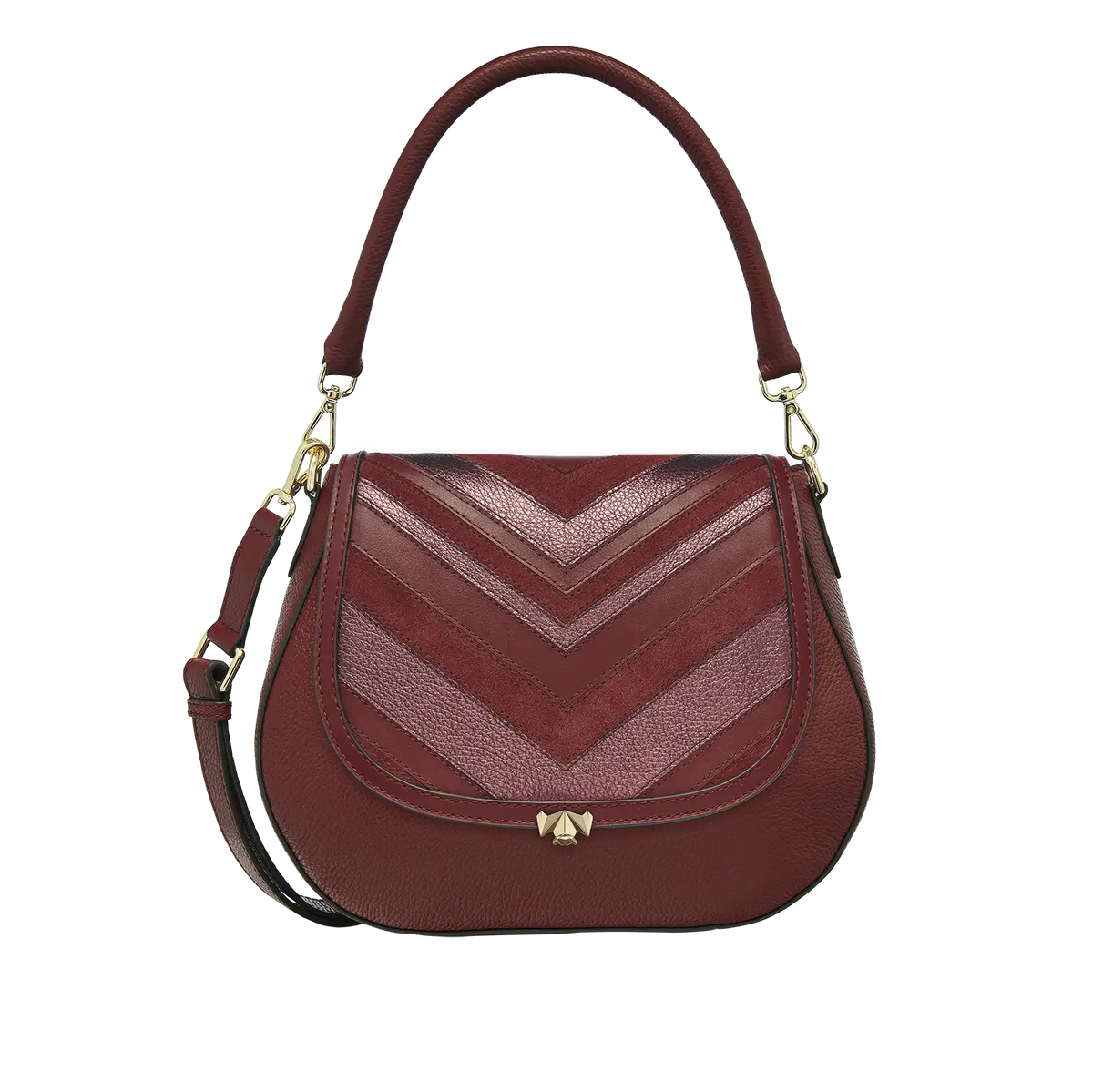 Wechselklappe - Vino Vibes - weinrot-mix