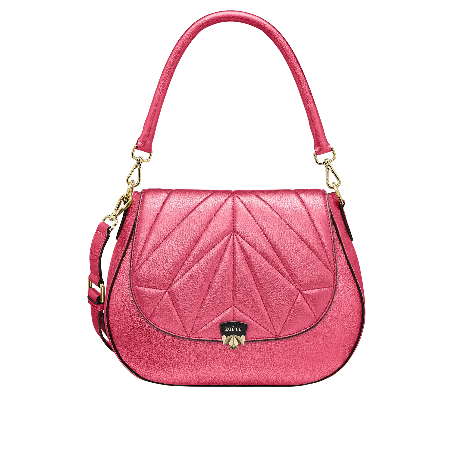 Wechselklappe - Kinda Flirty - pink-metallic