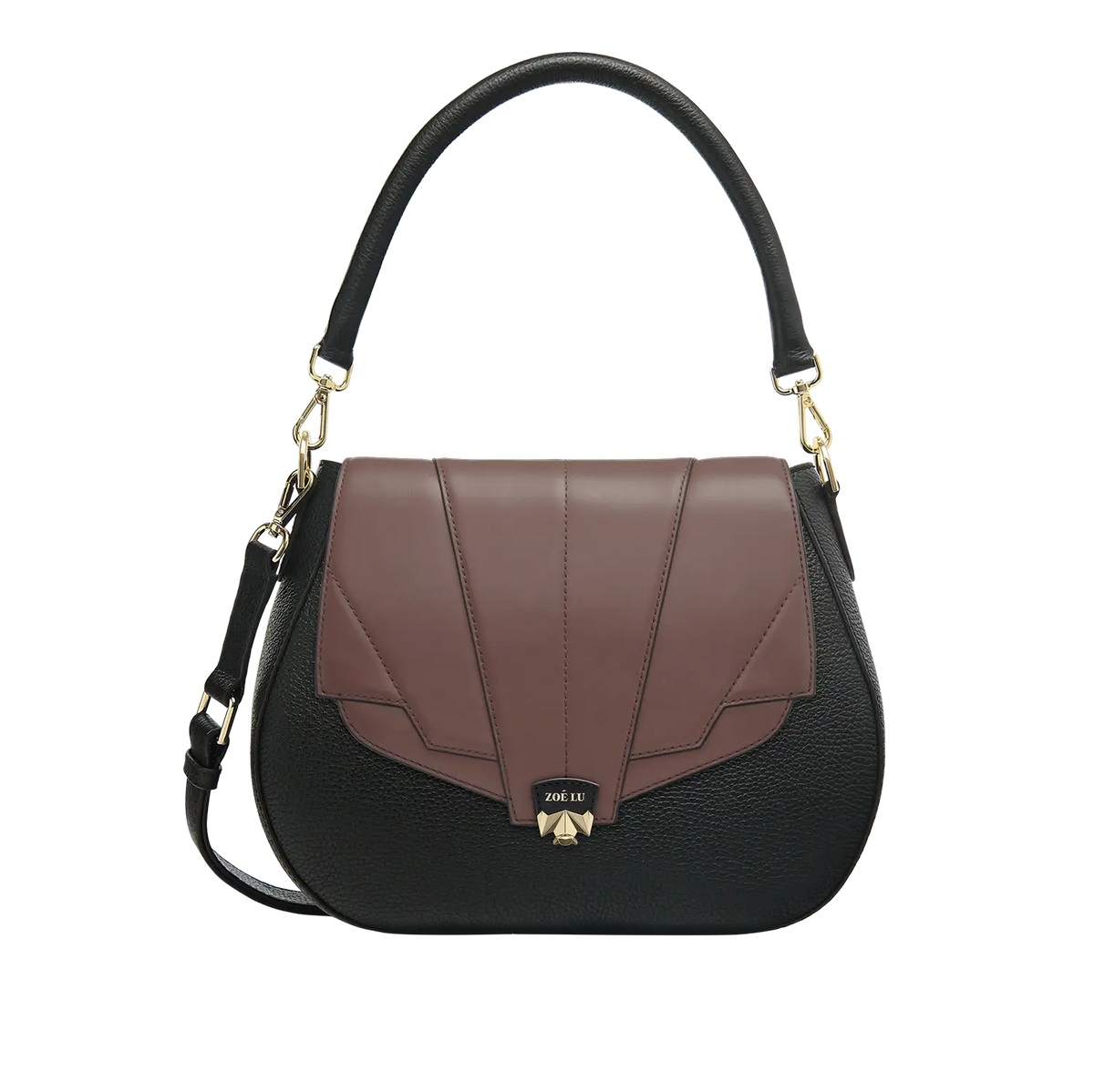 Wechselklappe - Blushed Solitair - altrosa