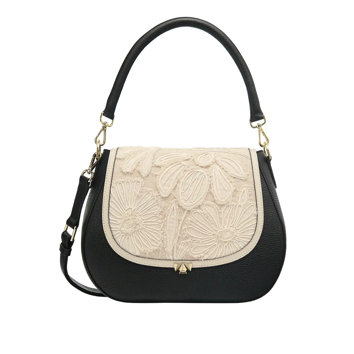 Wechselklappe - Boho Bloom - creme