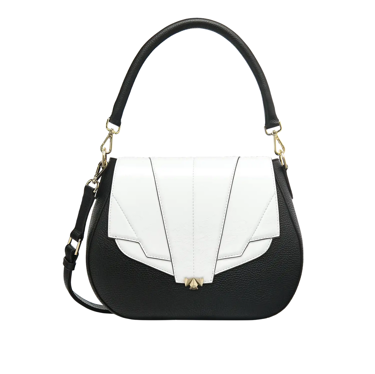 Wechselklappe - Icy Solitair - weiß