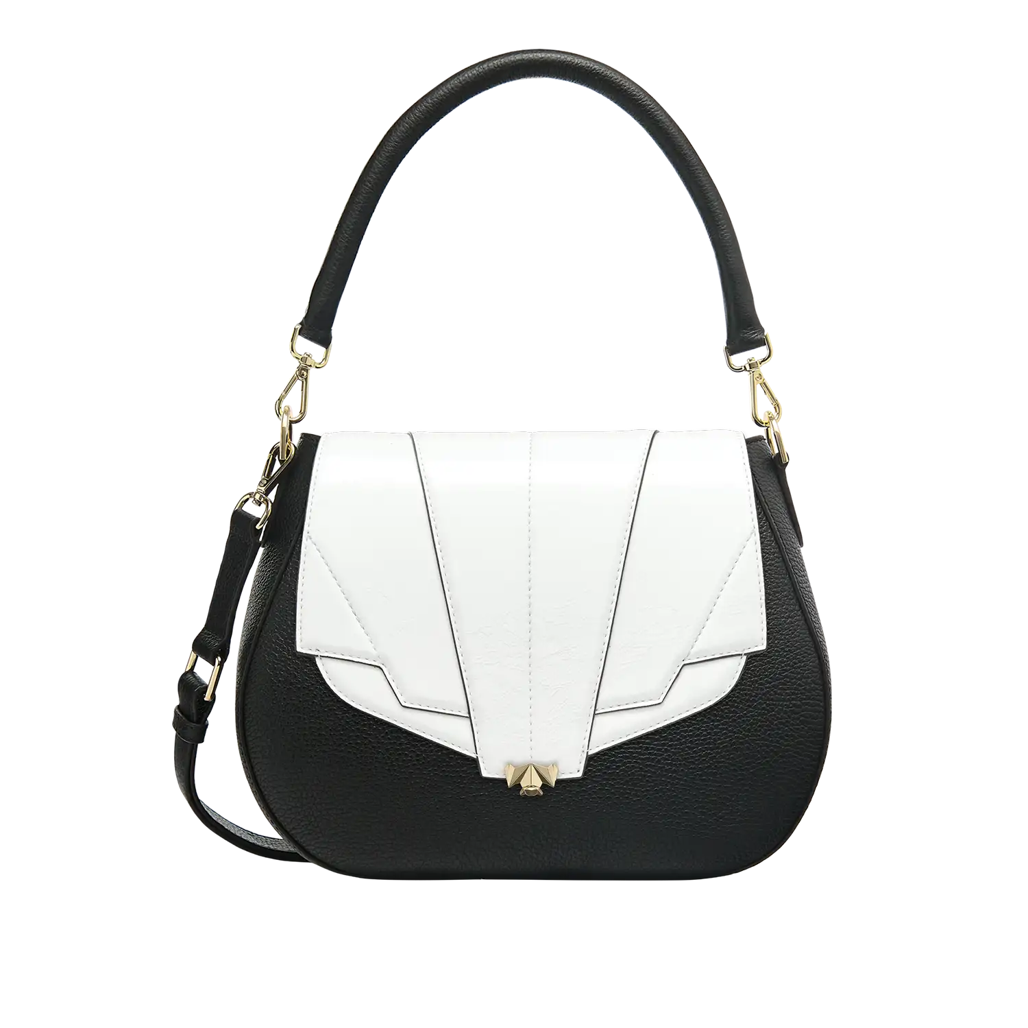 Wechselklappe - Icy Solitair - weiß