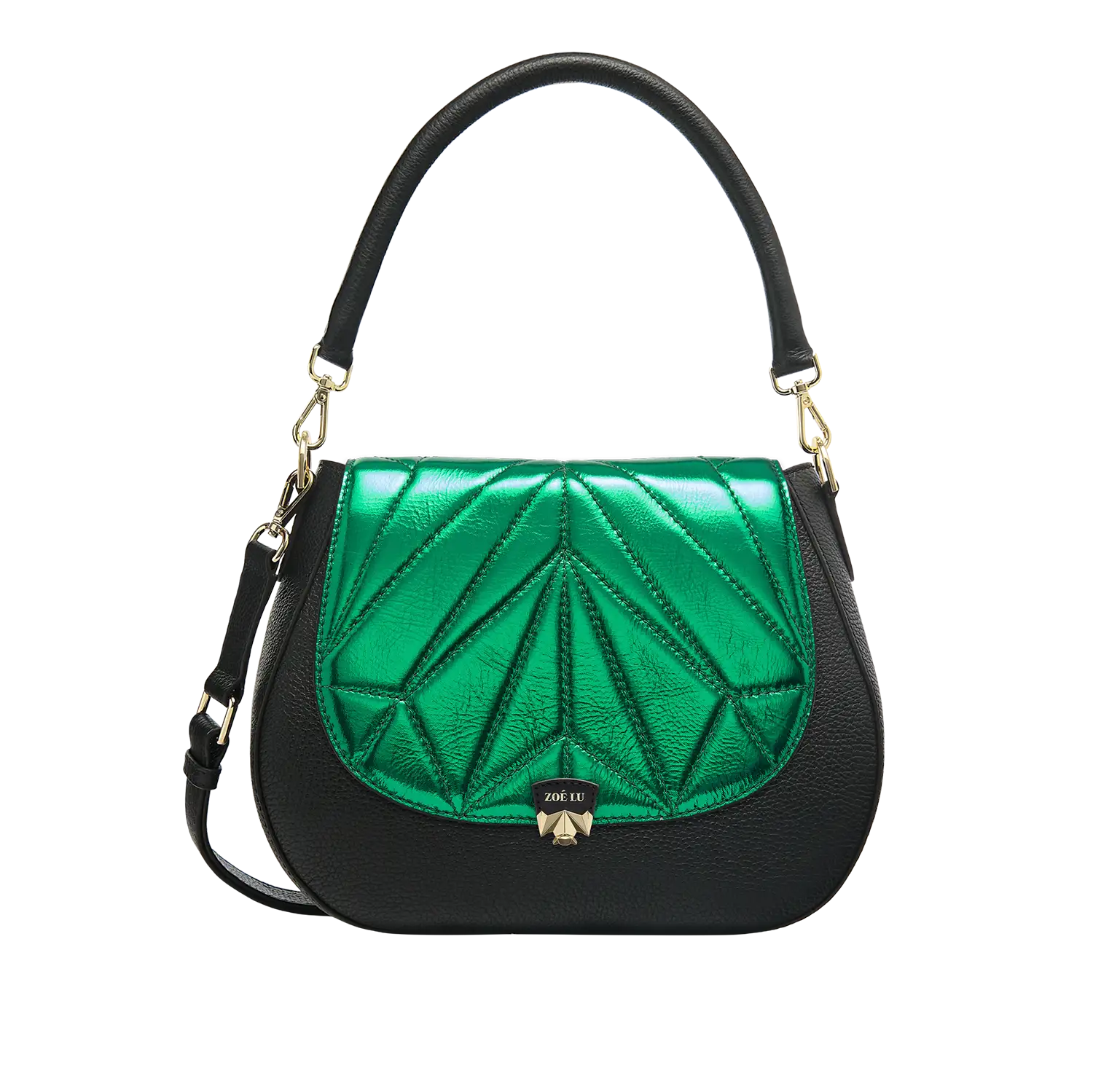 Wechselklappe - Kinda Melon - gruen-metallic