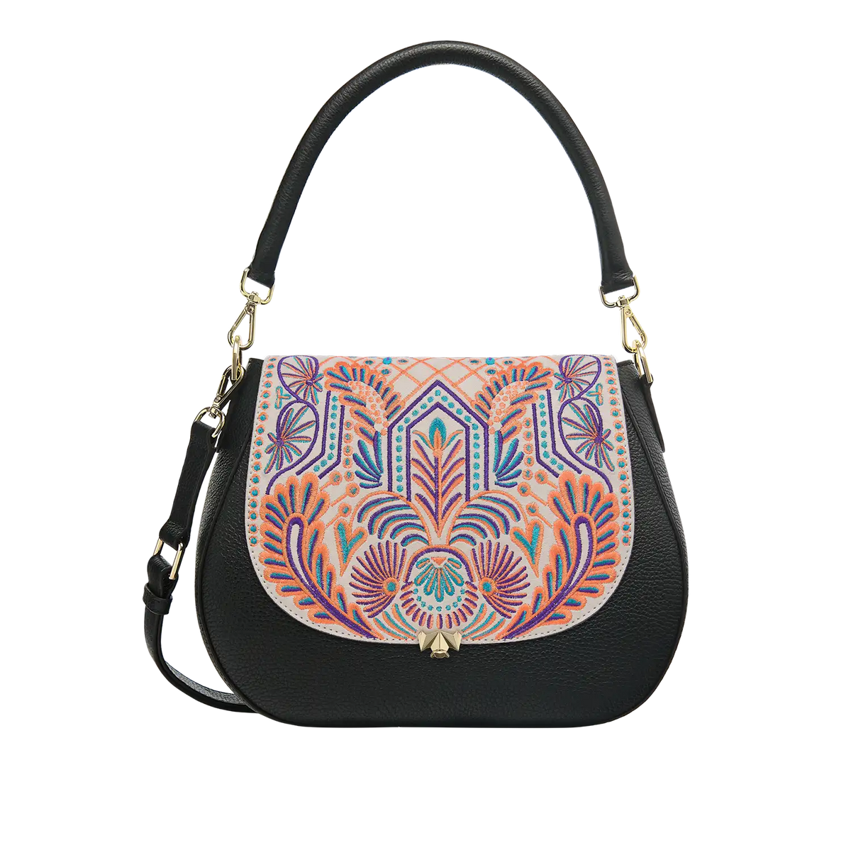 Wechselklappe - Kiran - creme-bunt