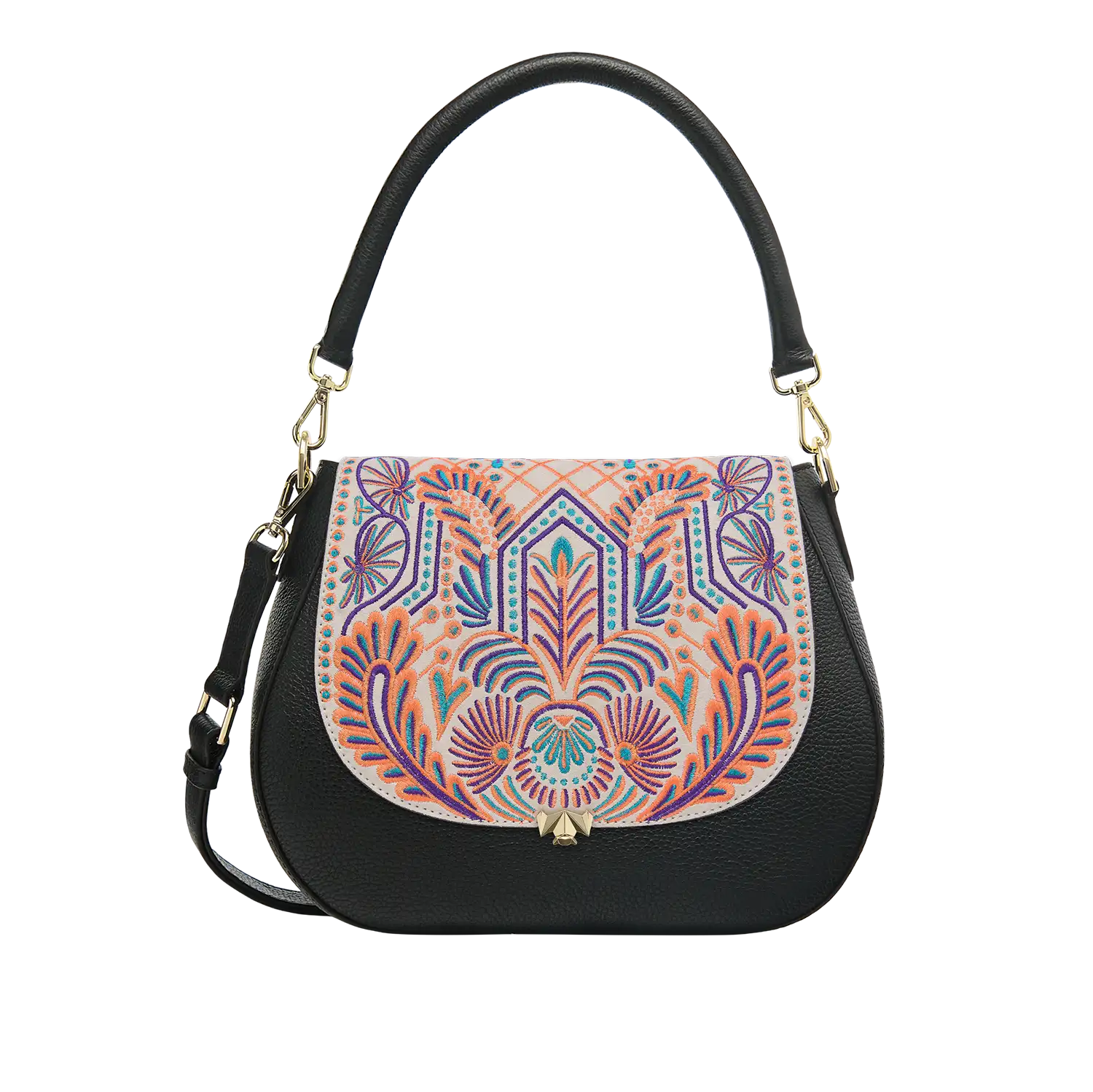 Wechselklappe - Kiran - creme-bunt