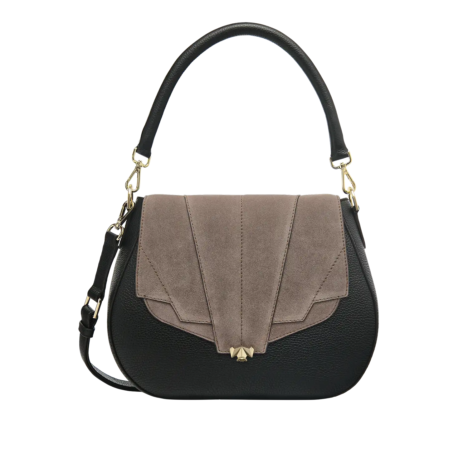 Wechselklappe - Milky Solitair - taupe