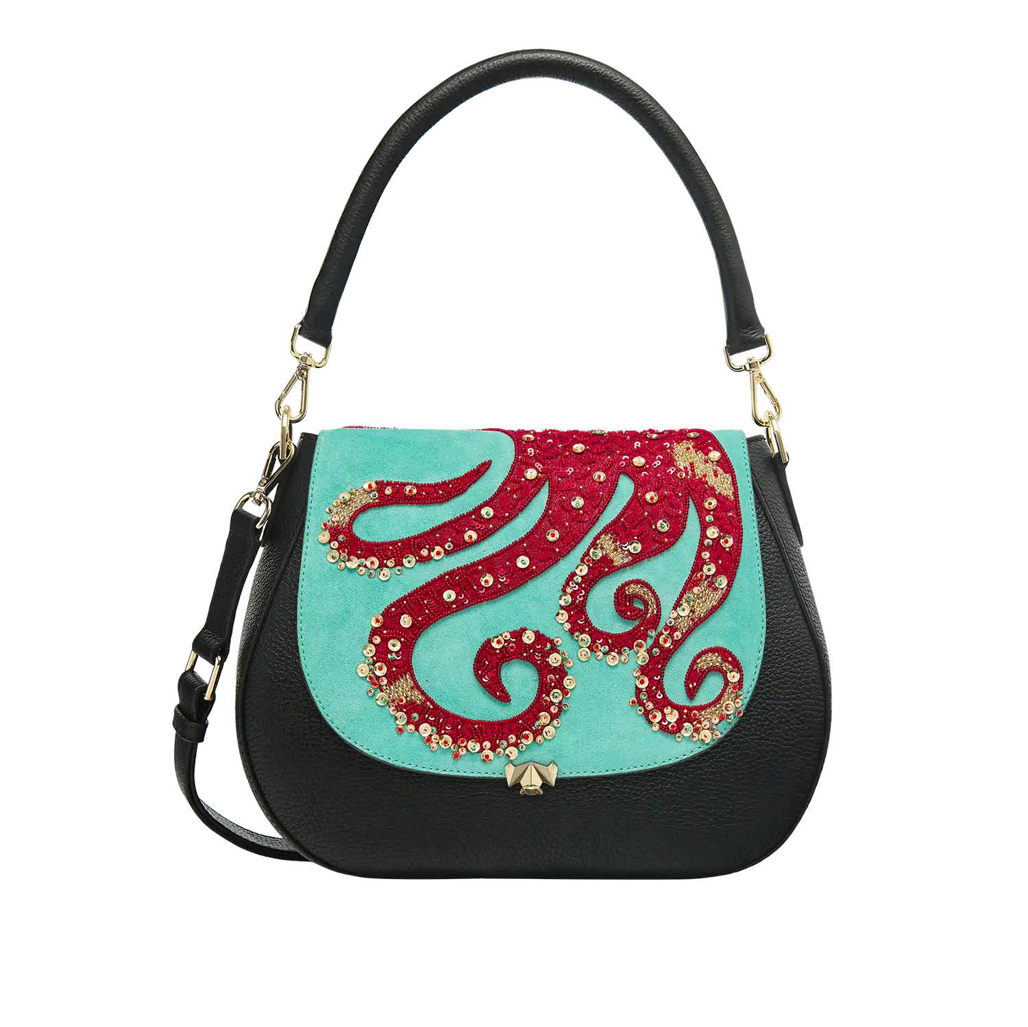 Wechselklappe - OctoBussi - türkis