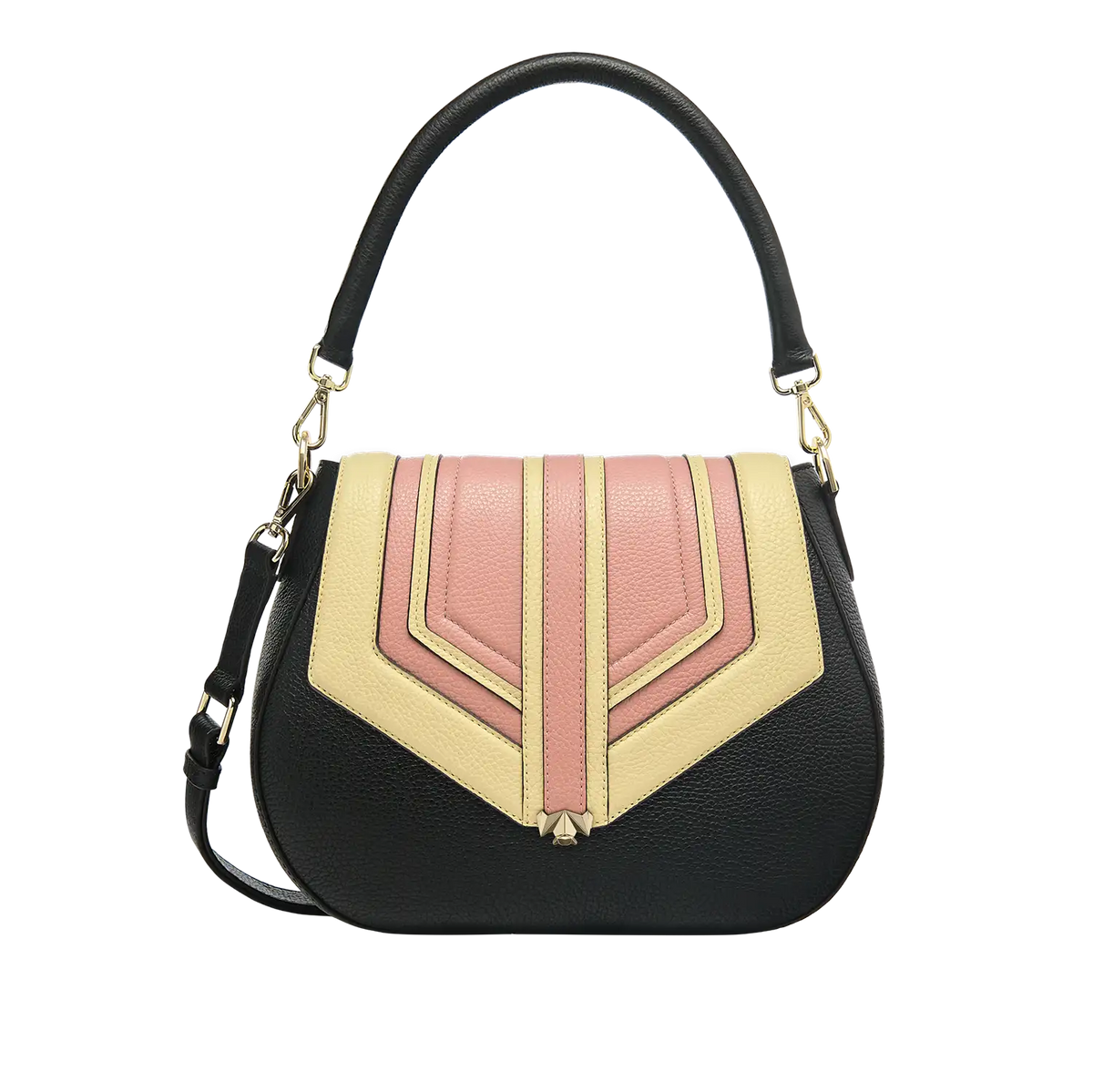 Wechselklappe - Pastel Harmony - gelb-rosa