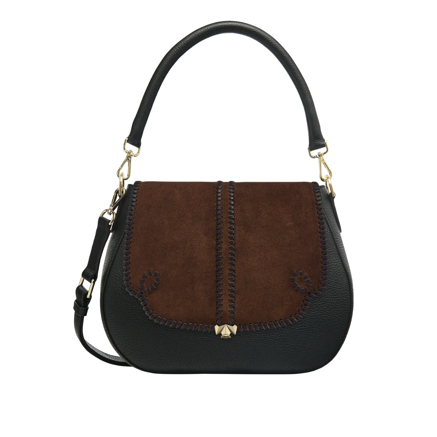 Wechselklappe - Saddle Grace - braun
