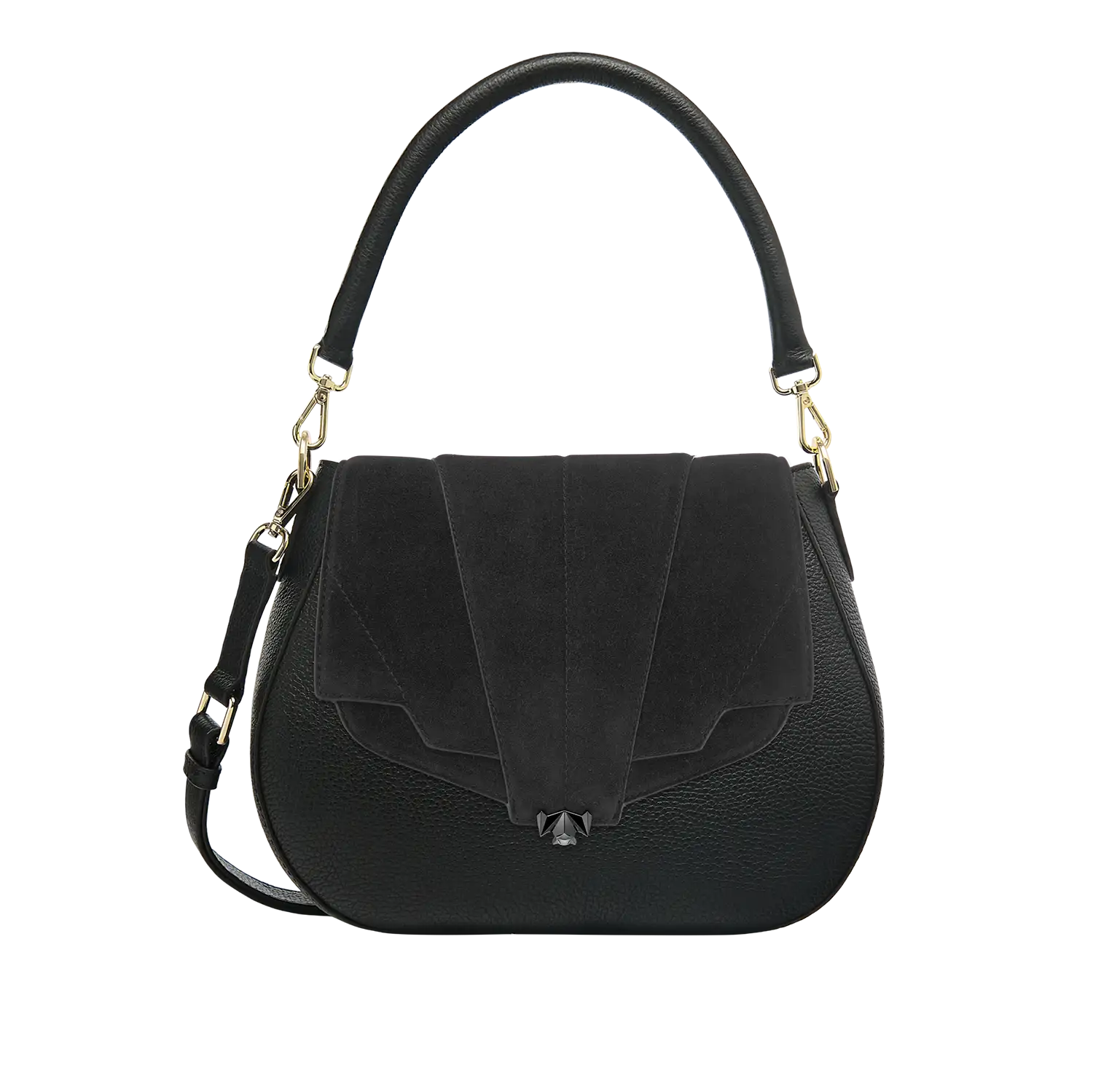 BC Wechselklappe - Smooth Solitair - schwarz