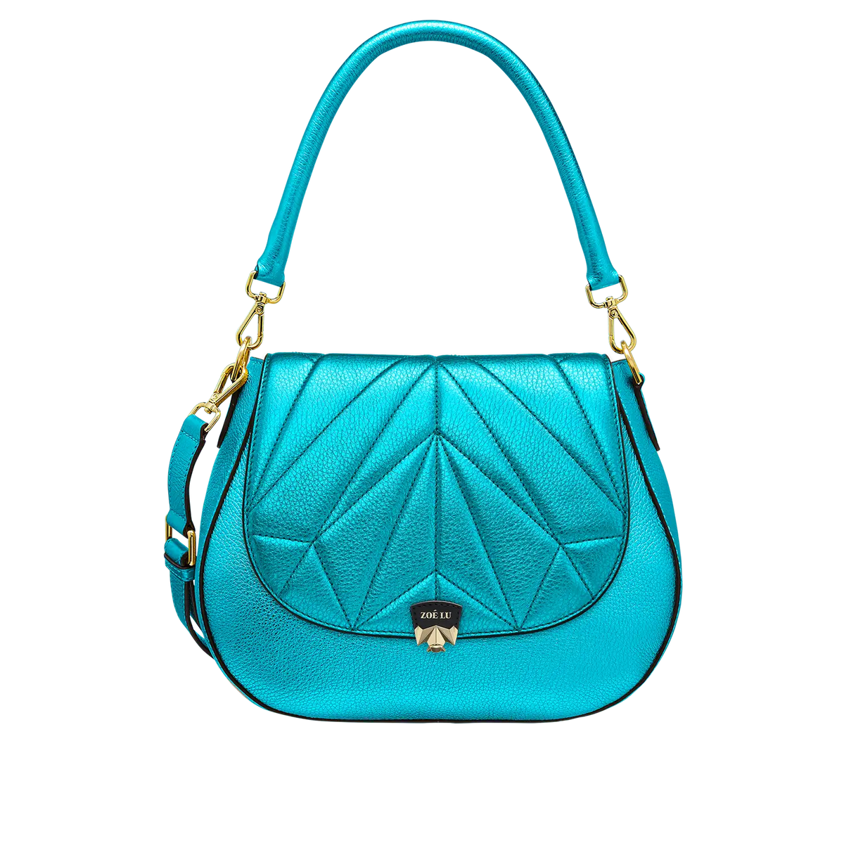 Wechselklappe - Kinda Curacao - türkis-metallic