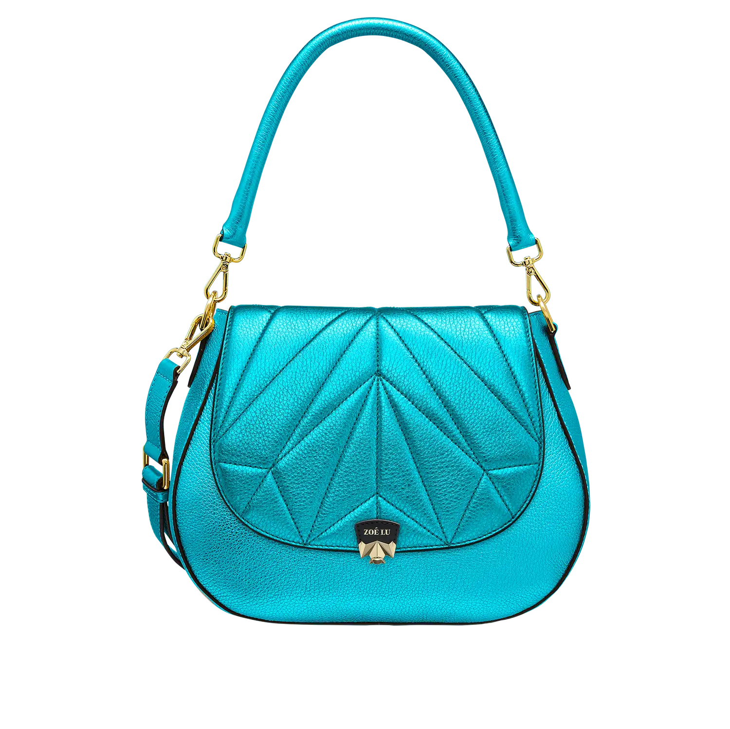 Wechselklappe - Kinda Curacao - türkis-metallic