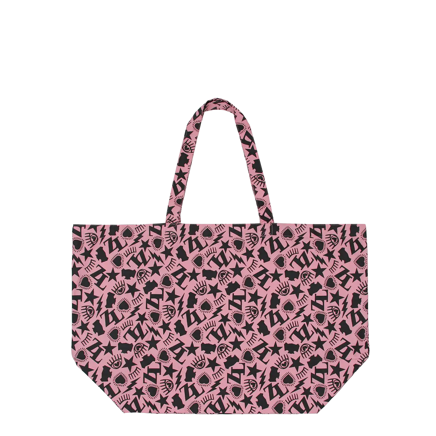 Big Lining Shopper pink-schwarz, Gesamtansicht