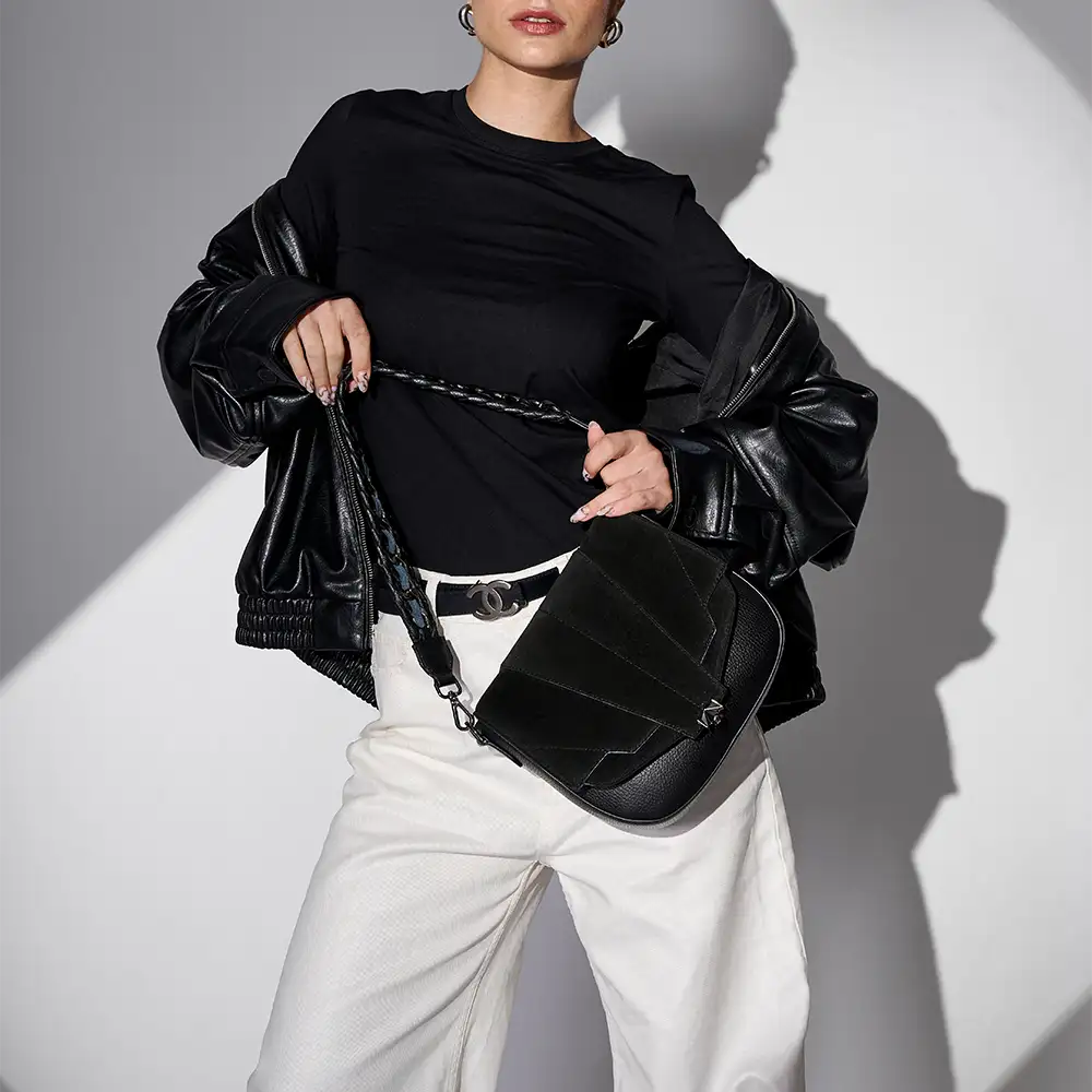 BC Wechselklappe - Smooth Solitair - schwarz