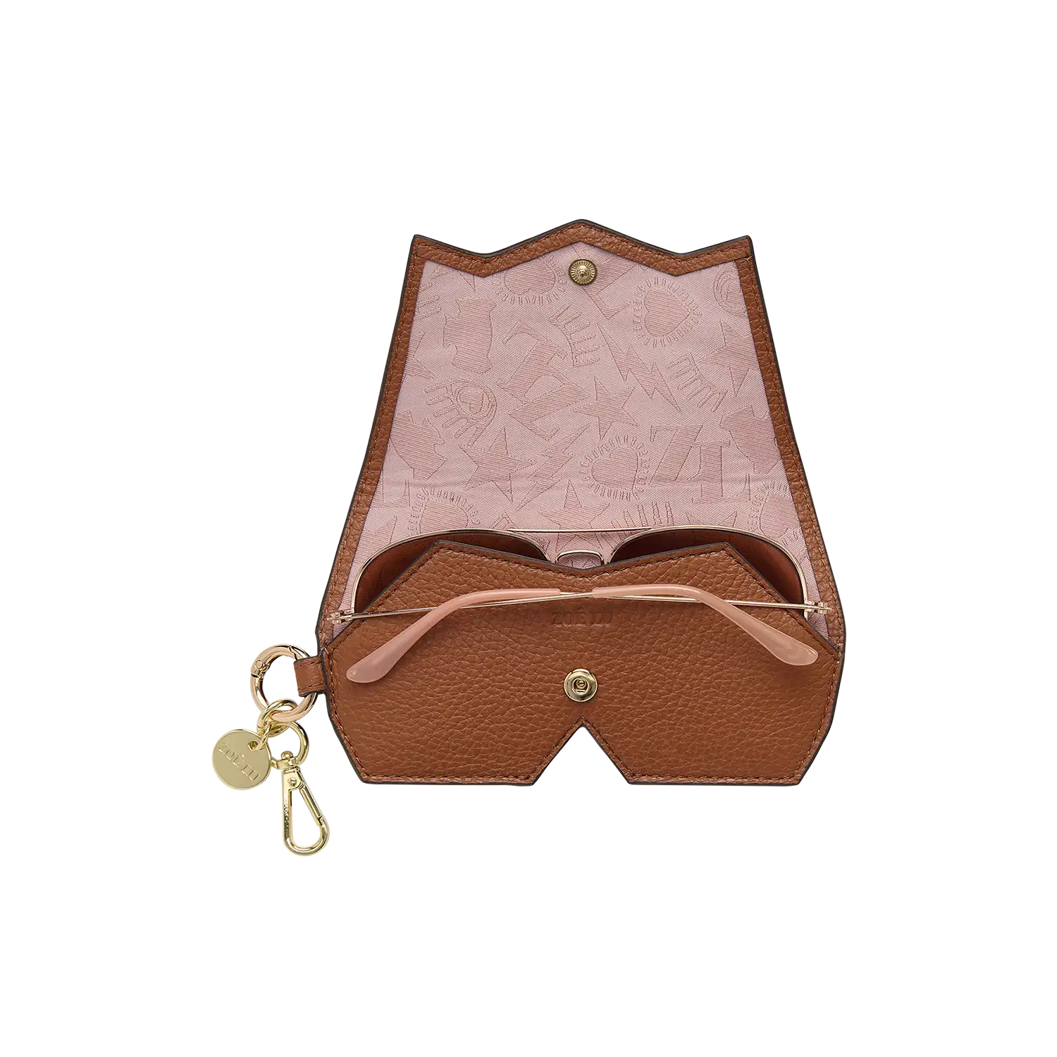 Glassescase Kinda Sunny - cognac