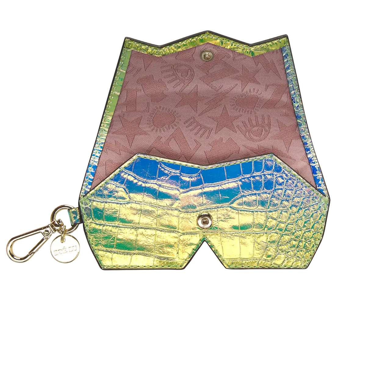 Glassescase Kinda Sunny - grün-bunt