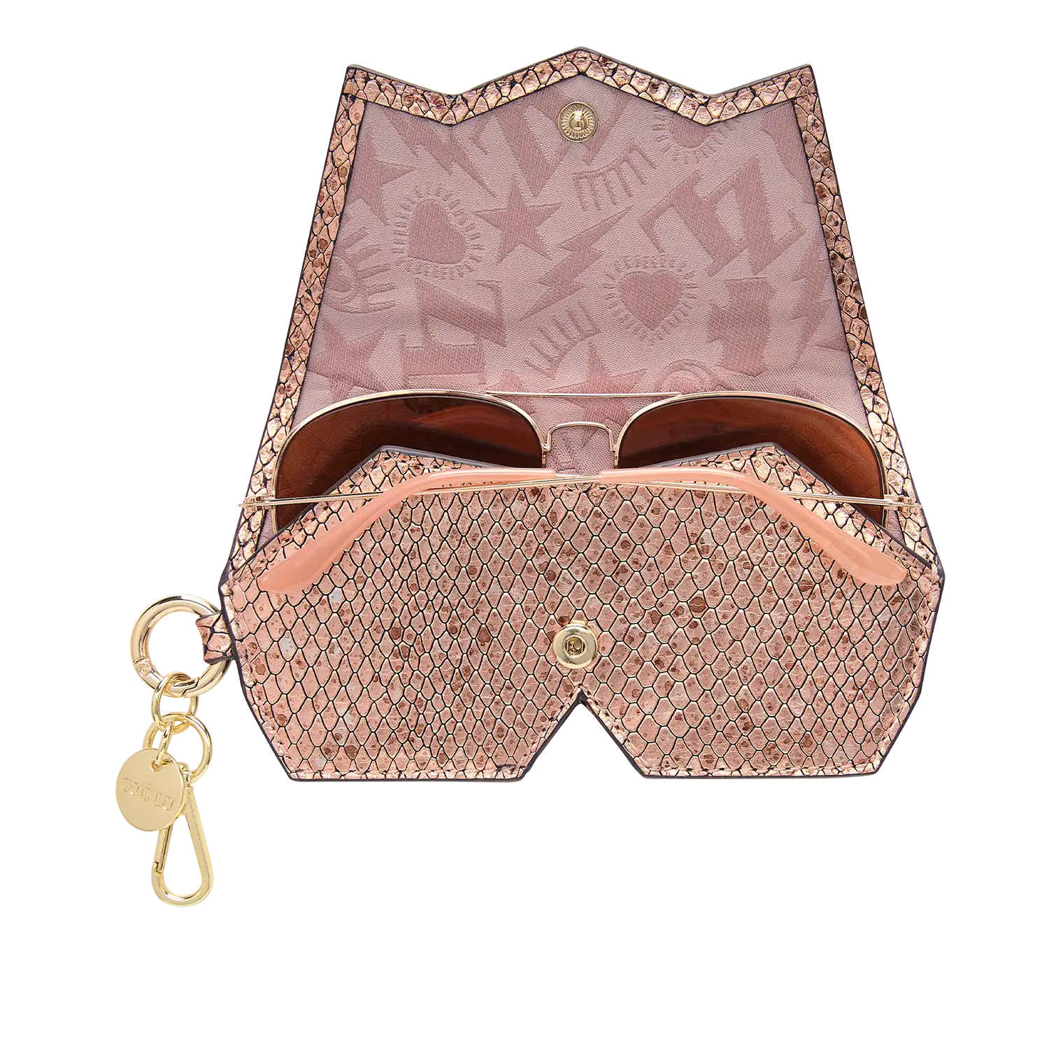 Glassescase Kinda Sunny - rosa-metallic