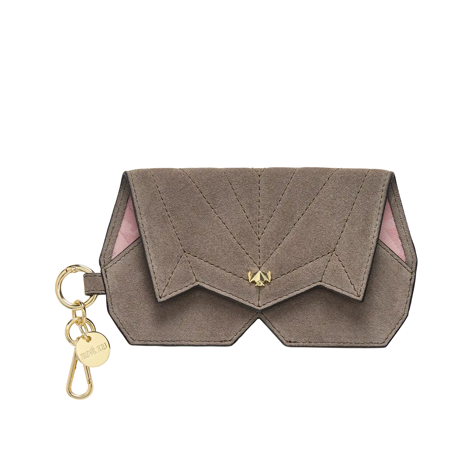 Glassescase Kinda Sunny - taupe velours