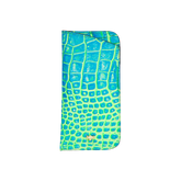 Glassescase Visionista - blau neon-grün