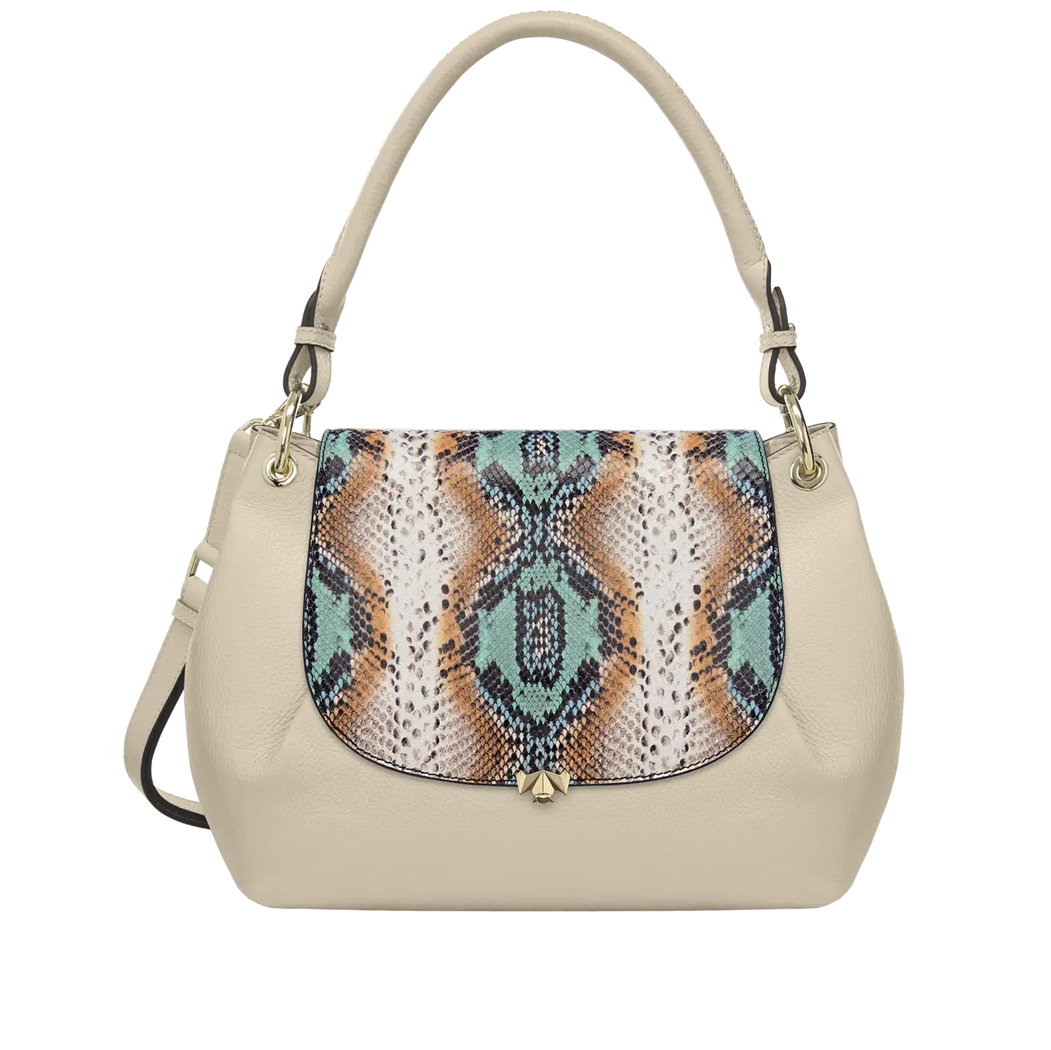 Wechselklappe - Snake it easy - bunt