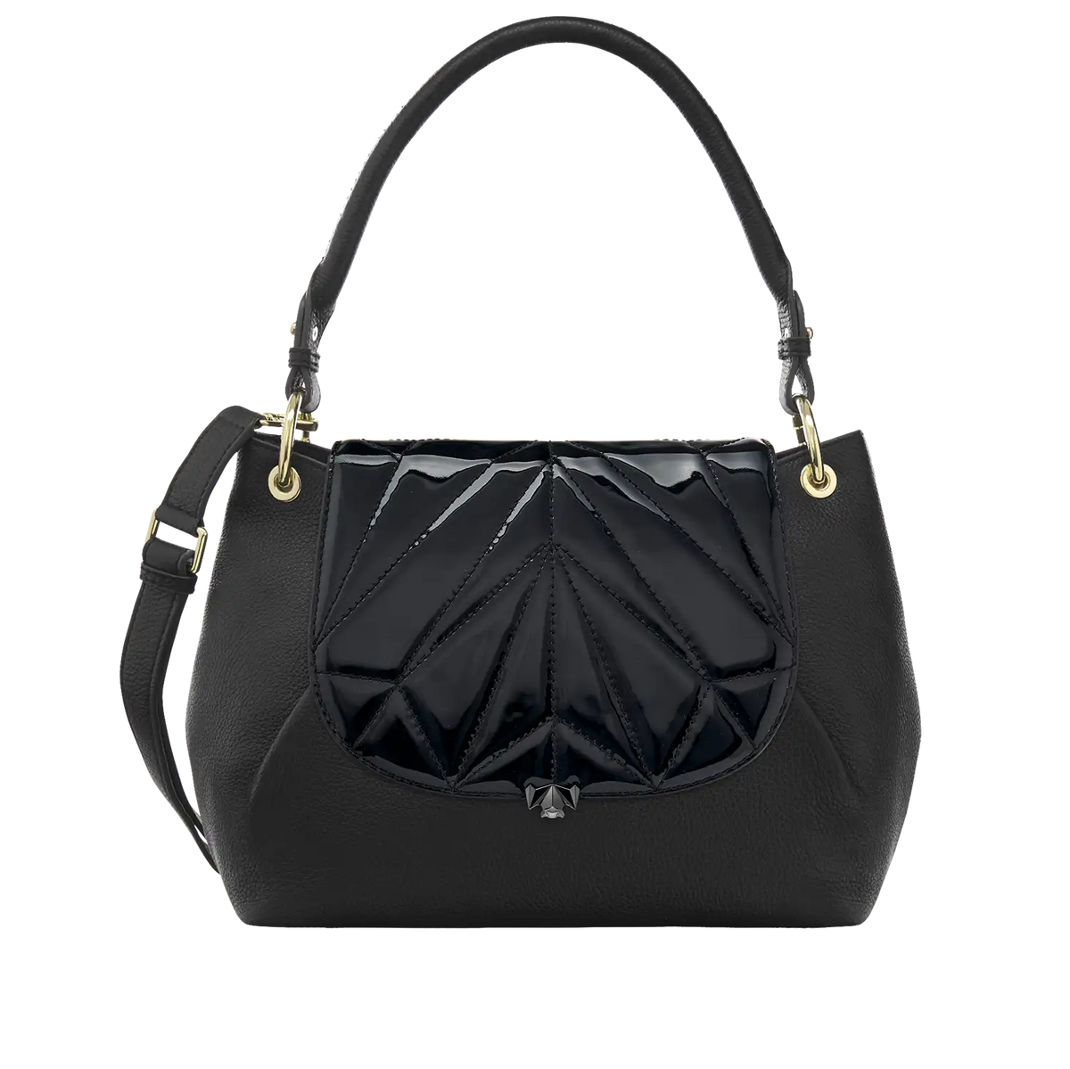 BC Wechselklappe - Classy Patent - schwarz