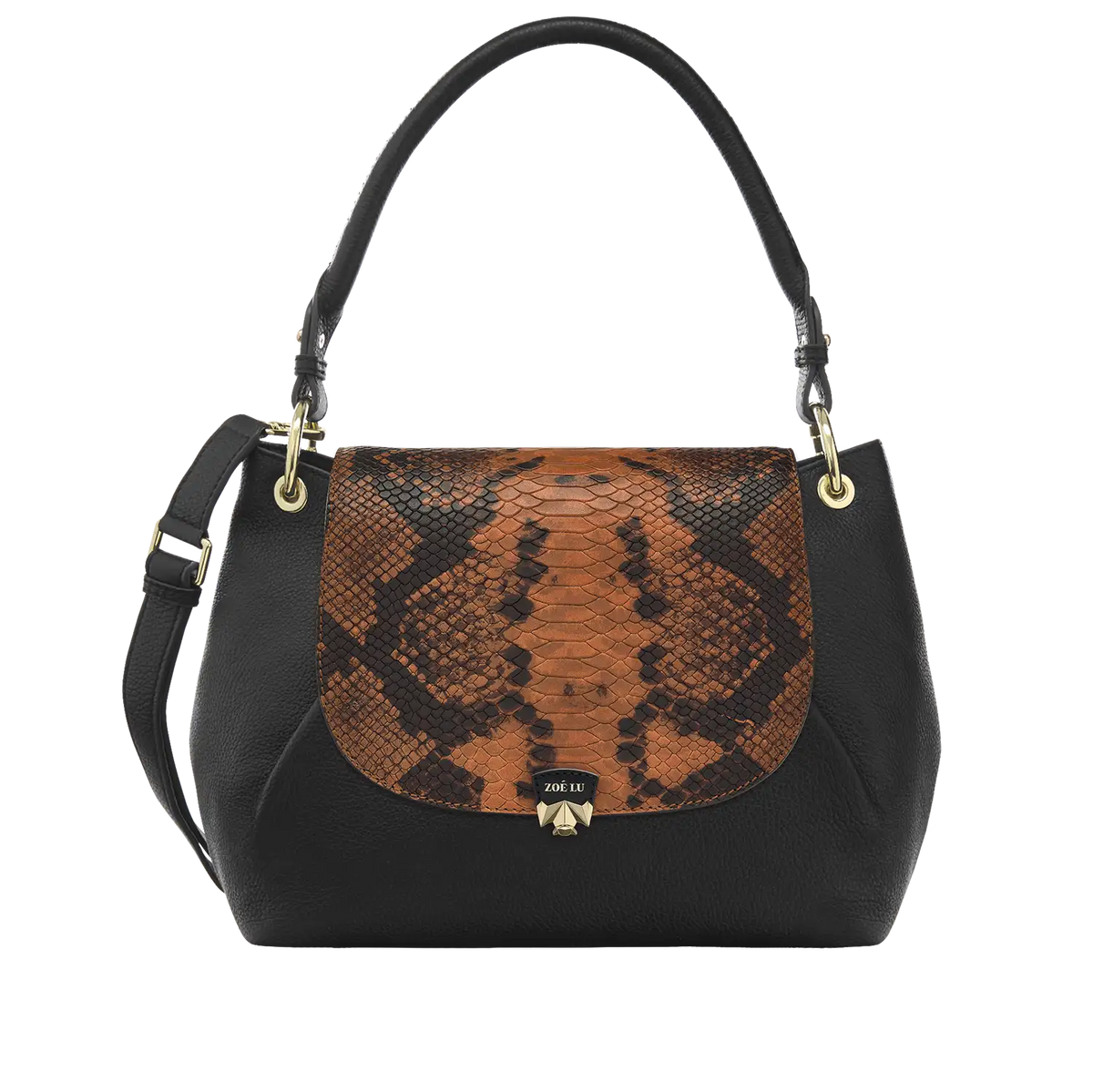 Wechselklappe - Cowboy Vibes - cognac