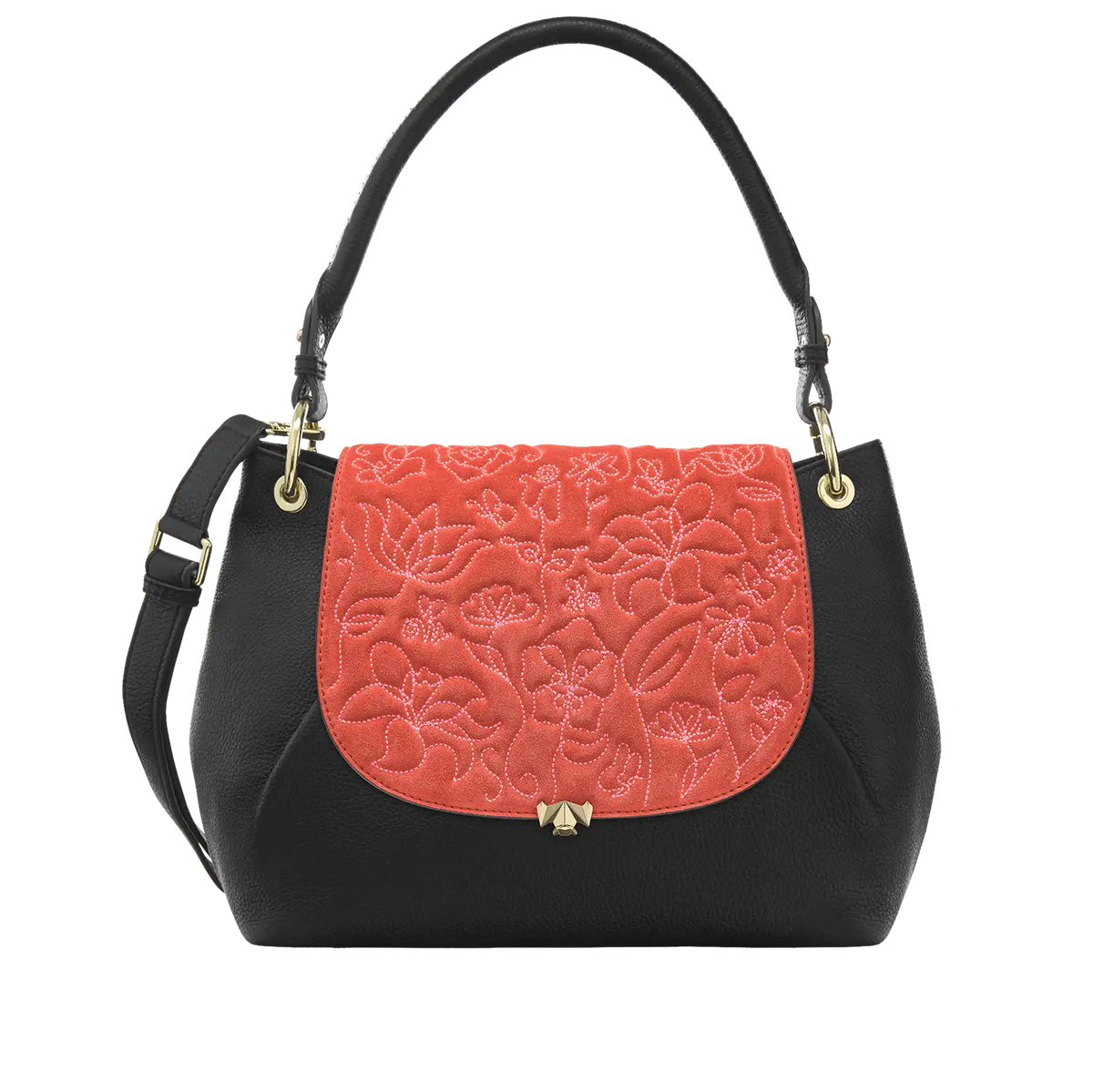 Wechselklappe - Garden of Love - rot-pink