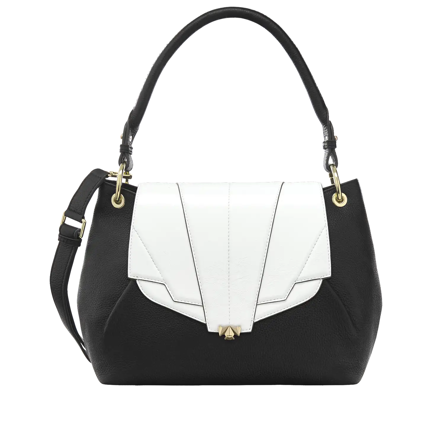 Wechselklappe - Icy Solitair - weiß