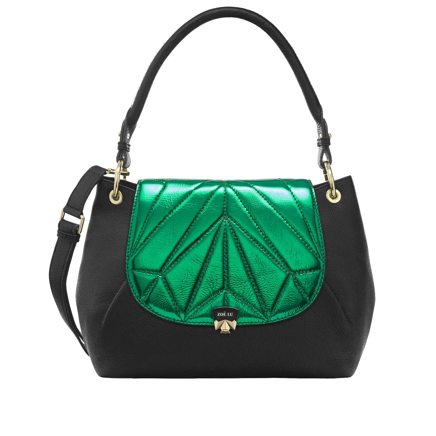 Wechselklappe - Kinda Melon - gruen-metallic