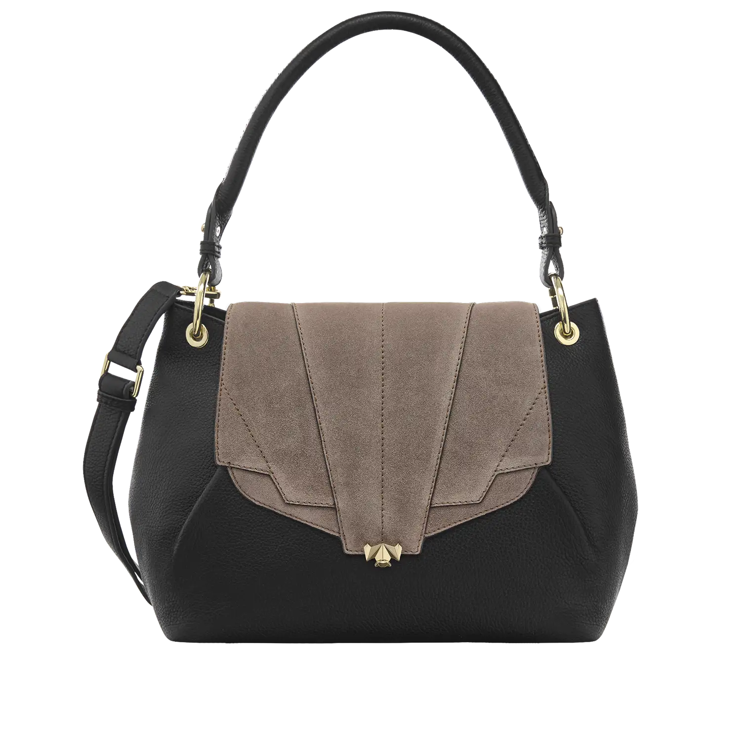 Wechselklappe - Milky Solitair - taupe