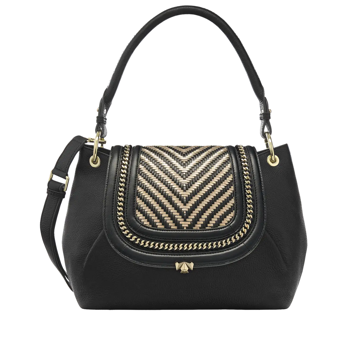 Wechselklappe - Twilight Spark - schwarz-gold