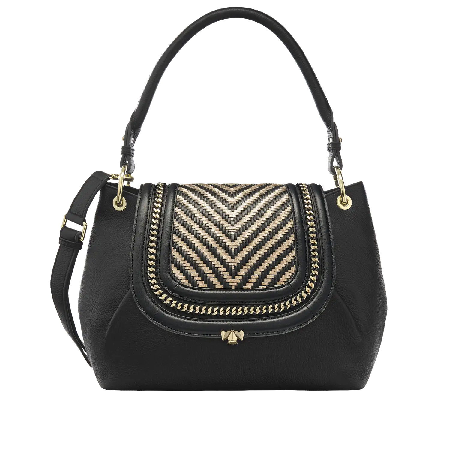 Wechselklappe - Twilight Spark - schwarz-gold