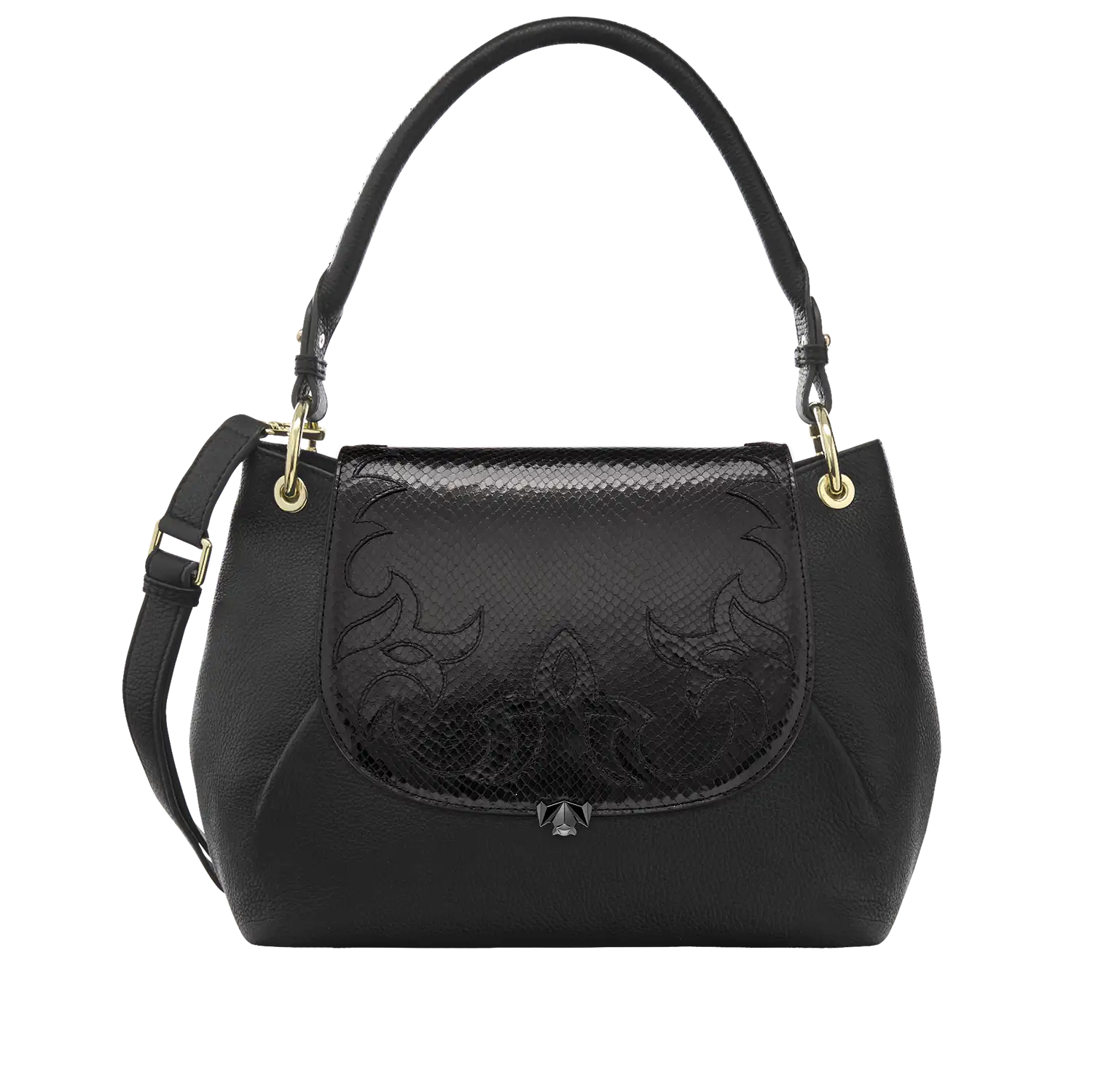 BC Wechselklappe - Western Disco - schwarz