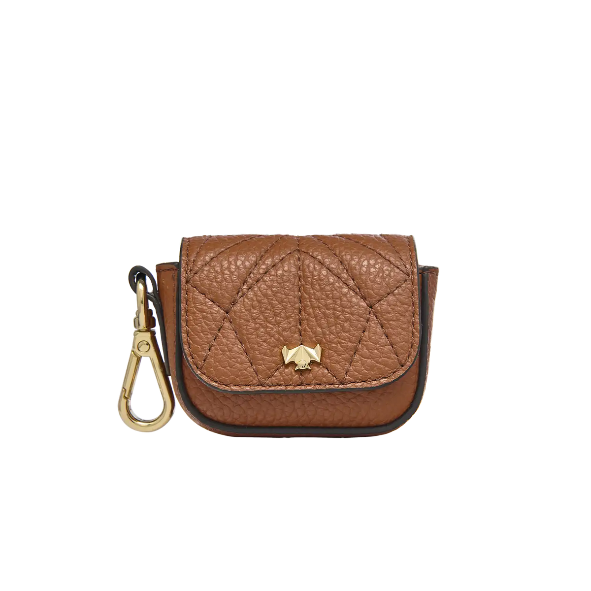 Dog Waste Bag - Walk the Dog - cognac