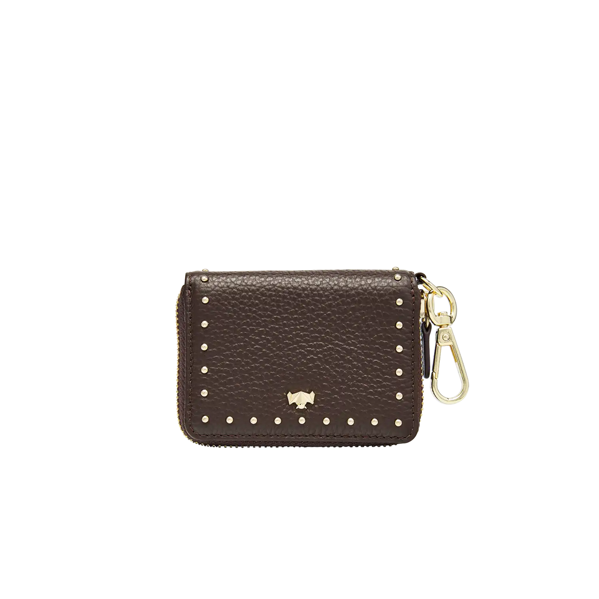 Wallet - Mini Money - brown with studs