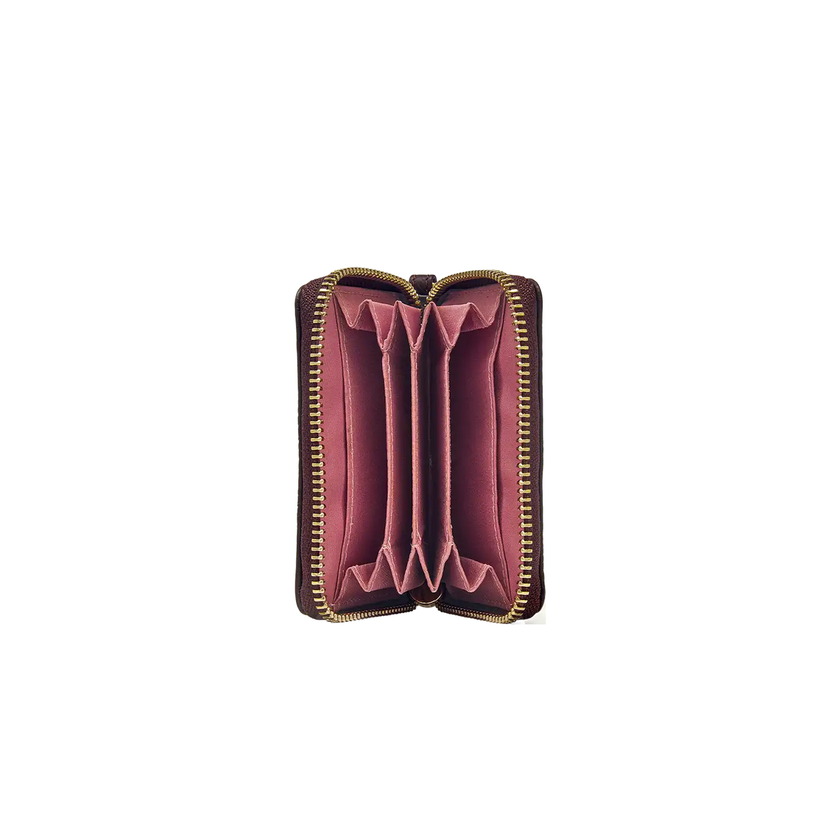 Wallet - Mini Money - brown with studs