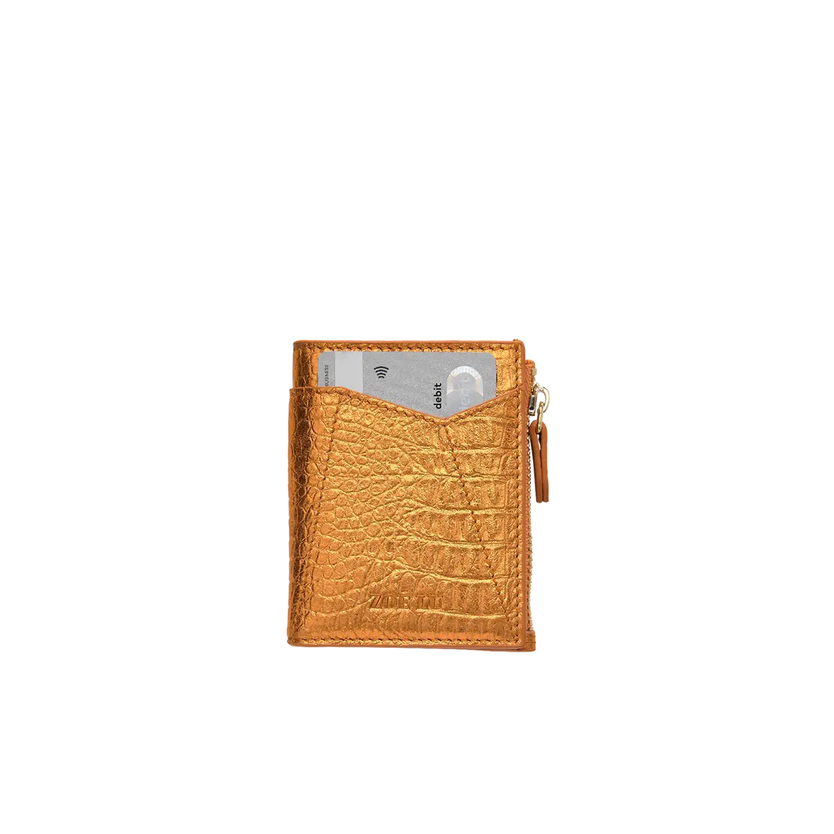 Geldboerse - One For Her Too - orange-metallic