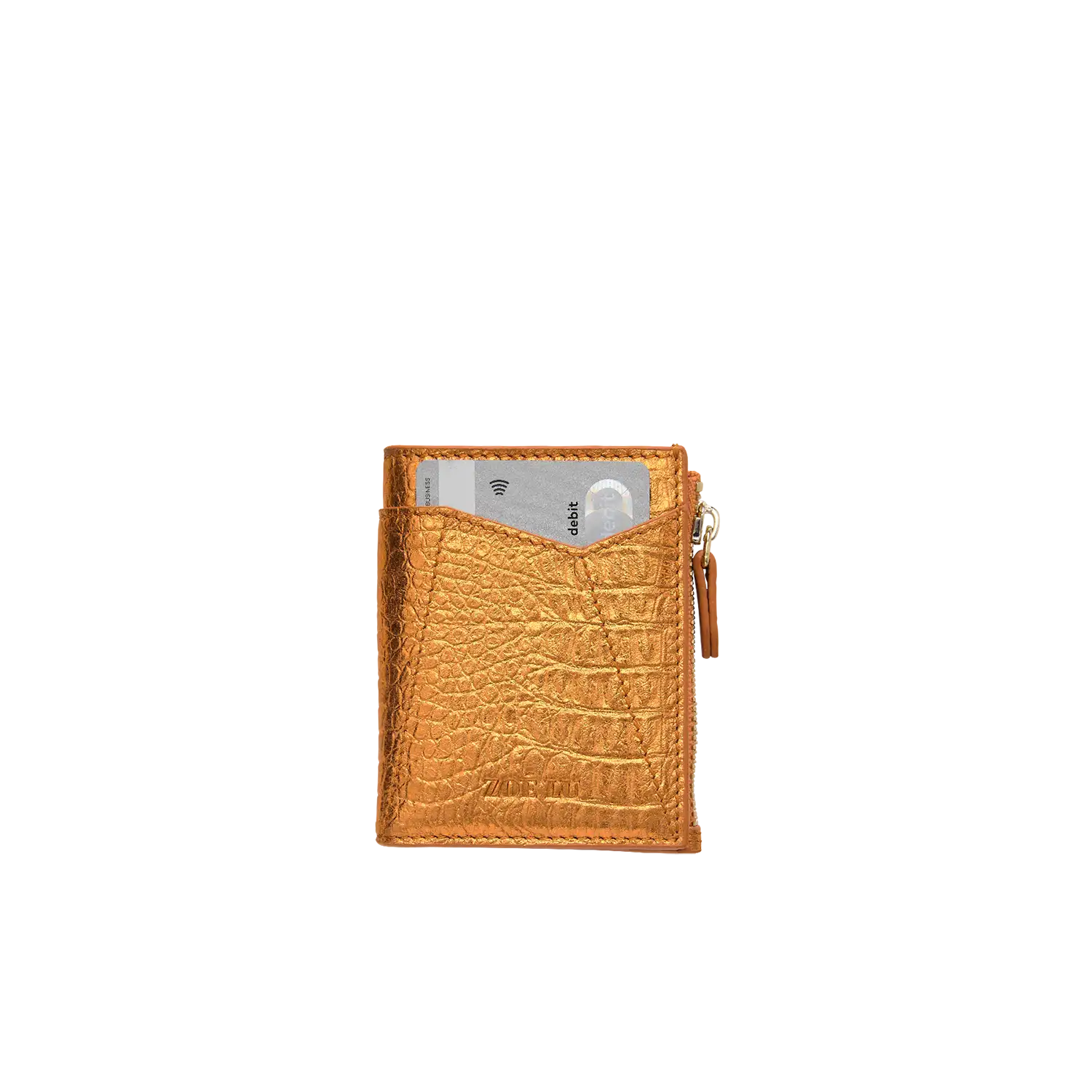 Geldboerse - One For Her Too - orange-metallic