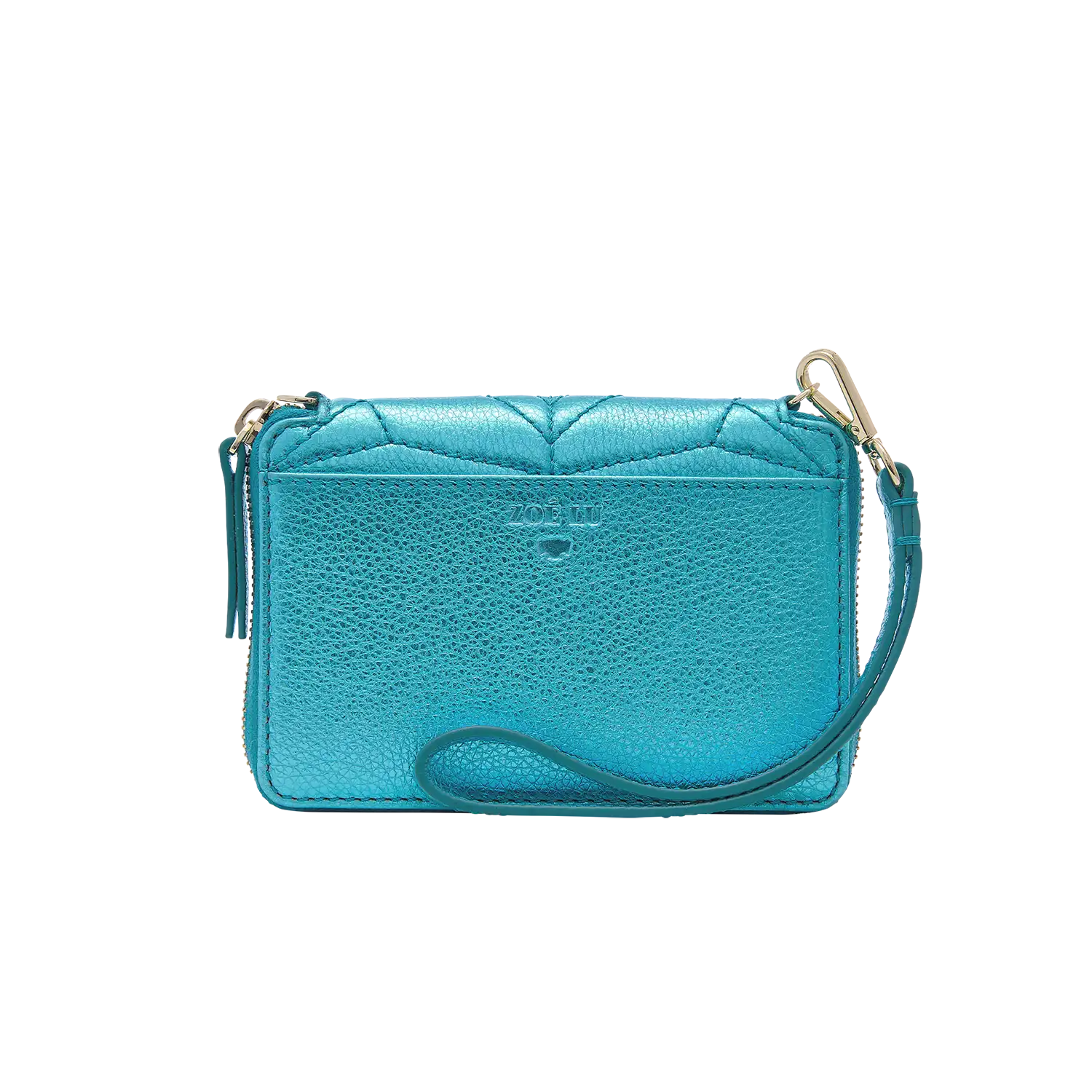 Geldbörse - One For The Money - türkis-metallic