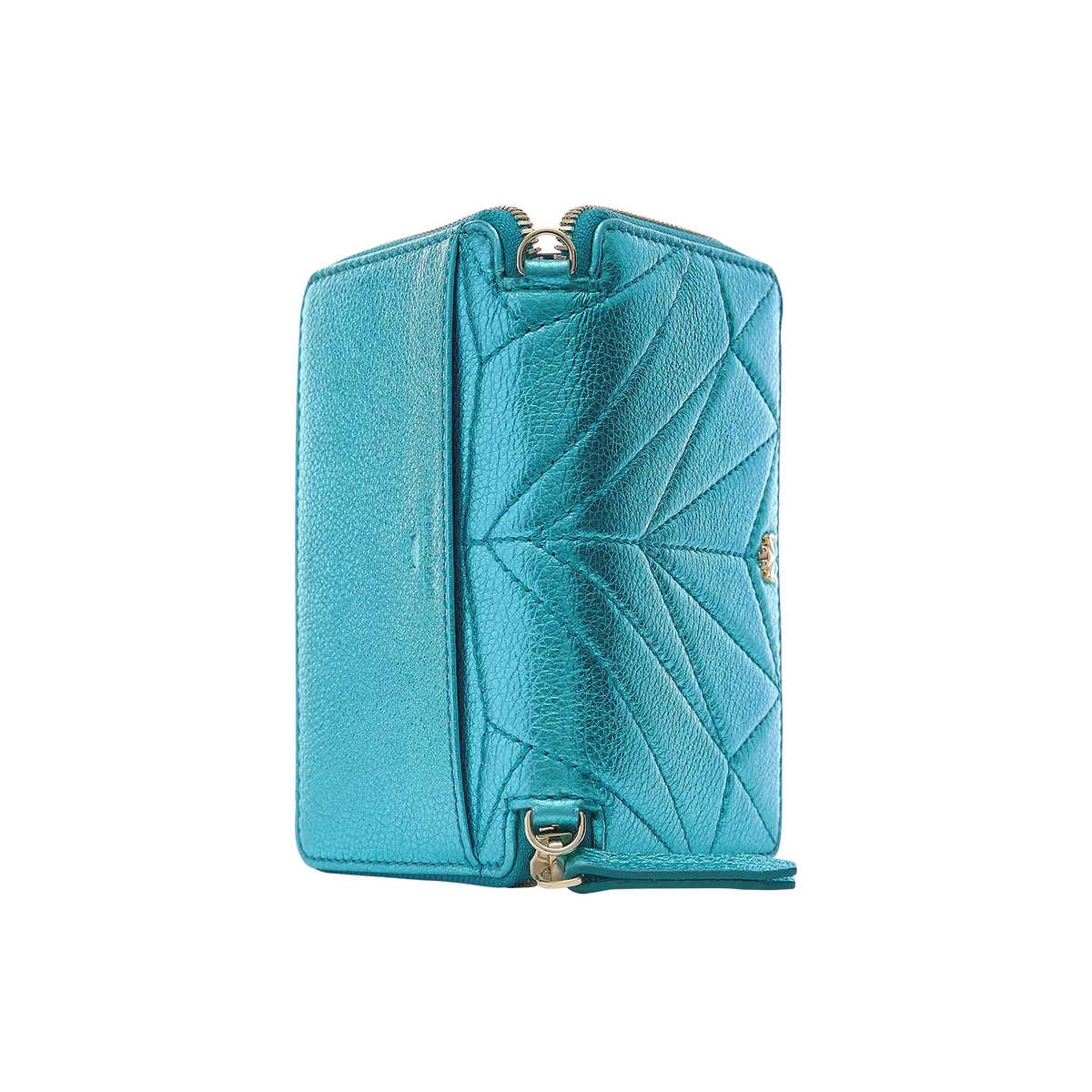 Geldbörse - One For The Money - türkis-metallic