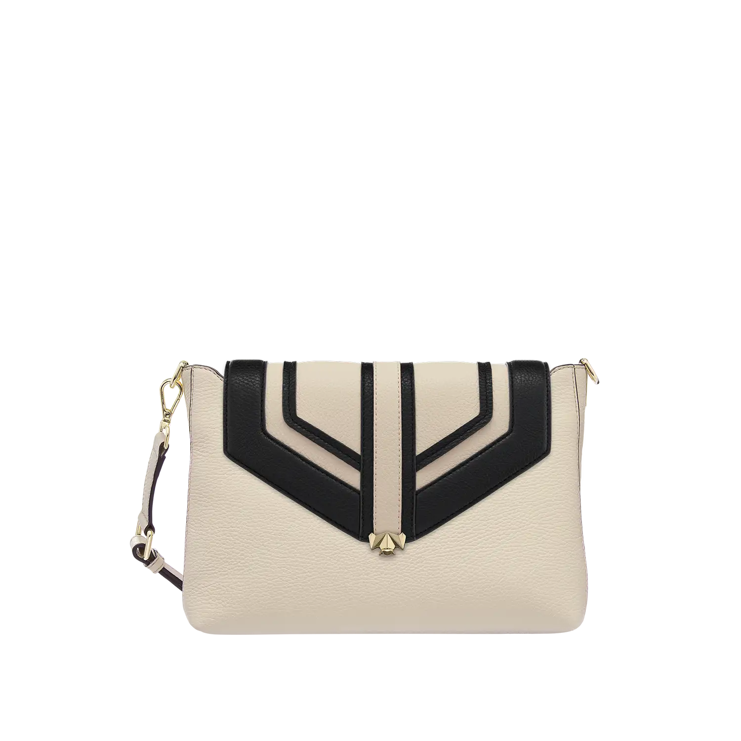 Wechselklappe - Ebony & Ivory - schwarz-weiß