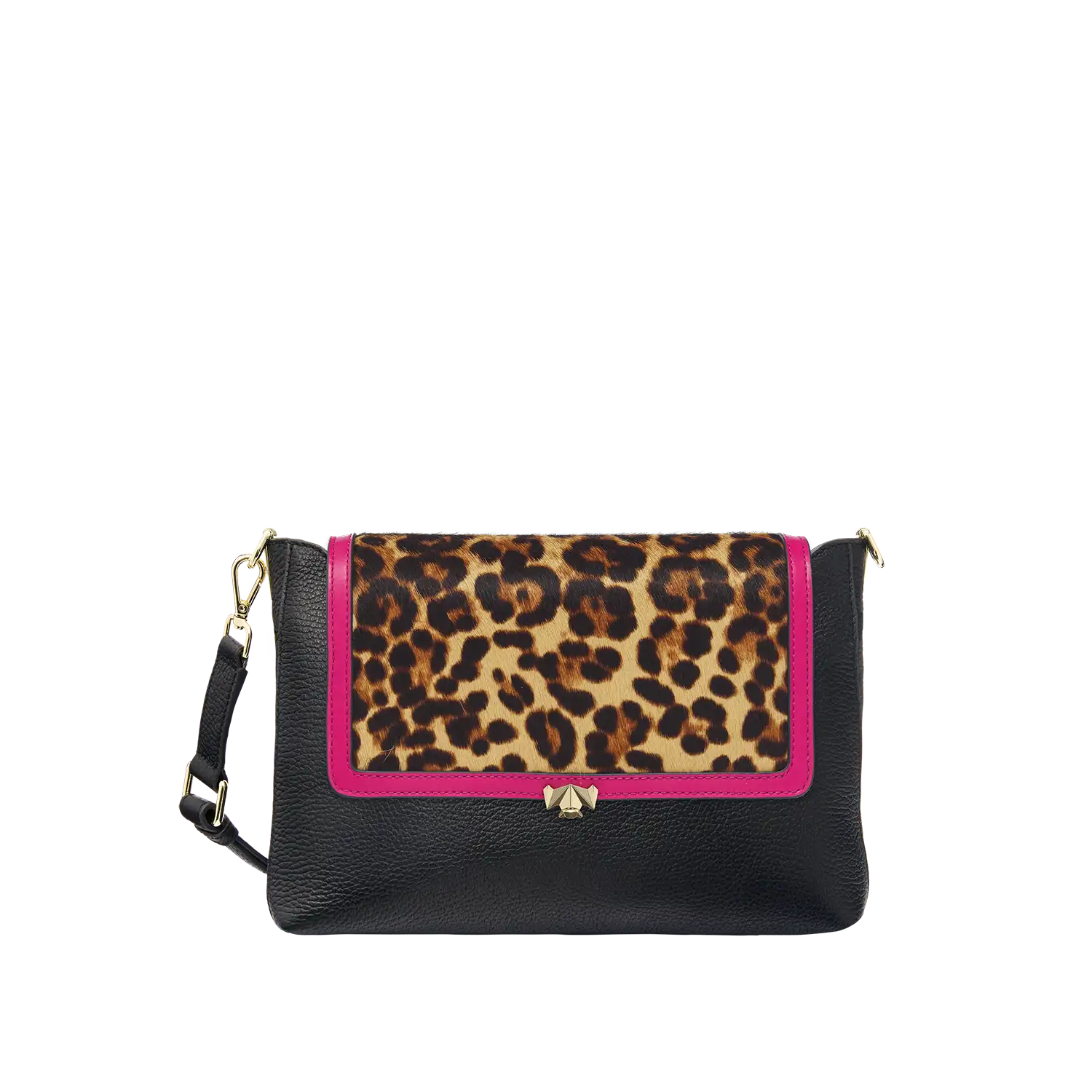 Wechselklappe - Bold Beast - leo-pink