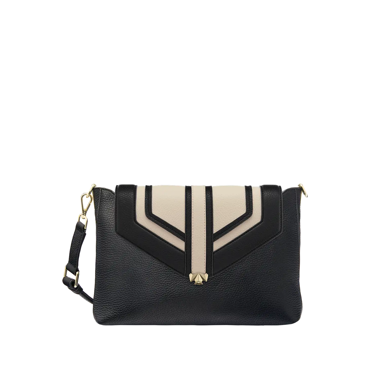 Wechselklappe - Ebony & Ivory - schwarz-weiß