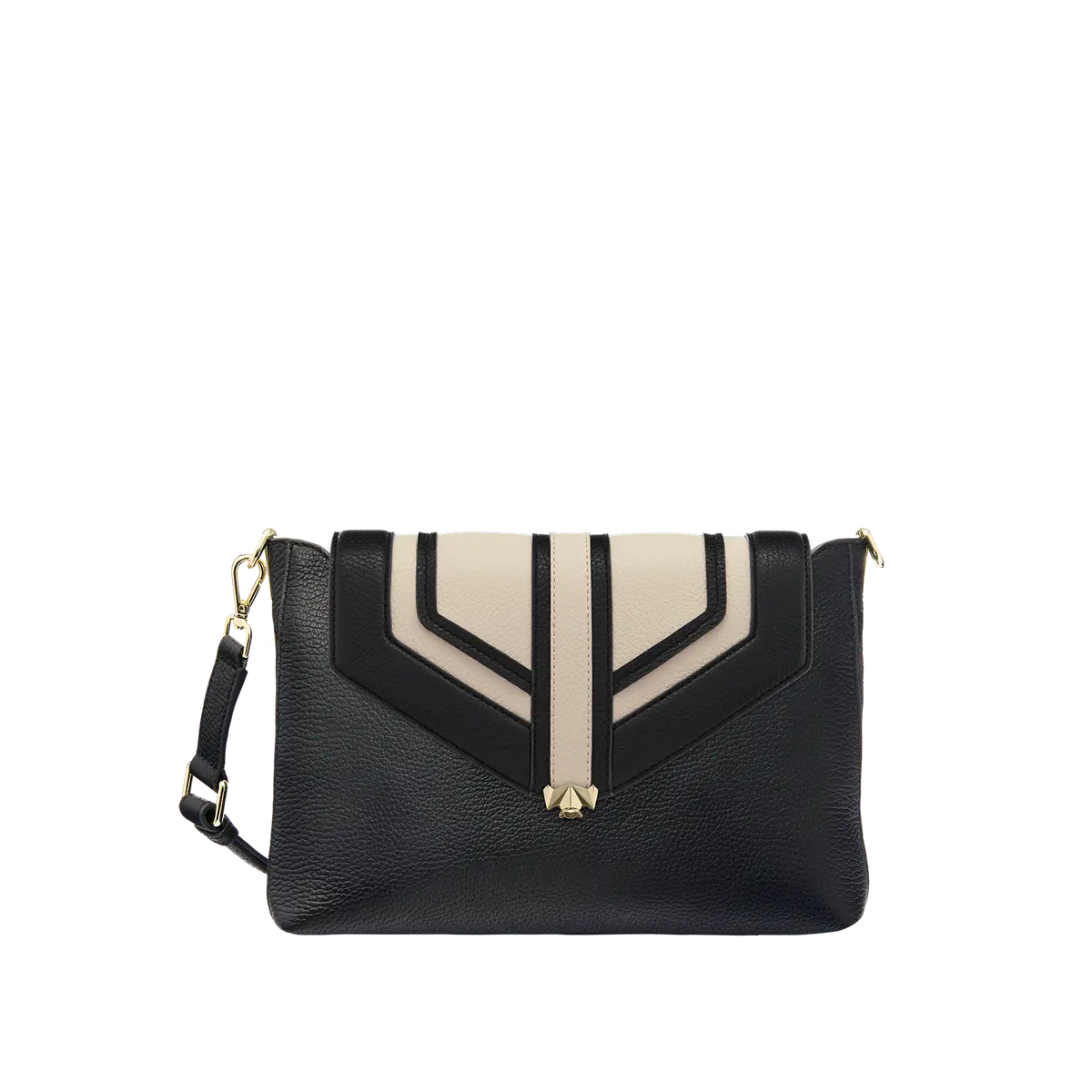 Wechselklappe - Ebony & Ivory - schwarz-weiß