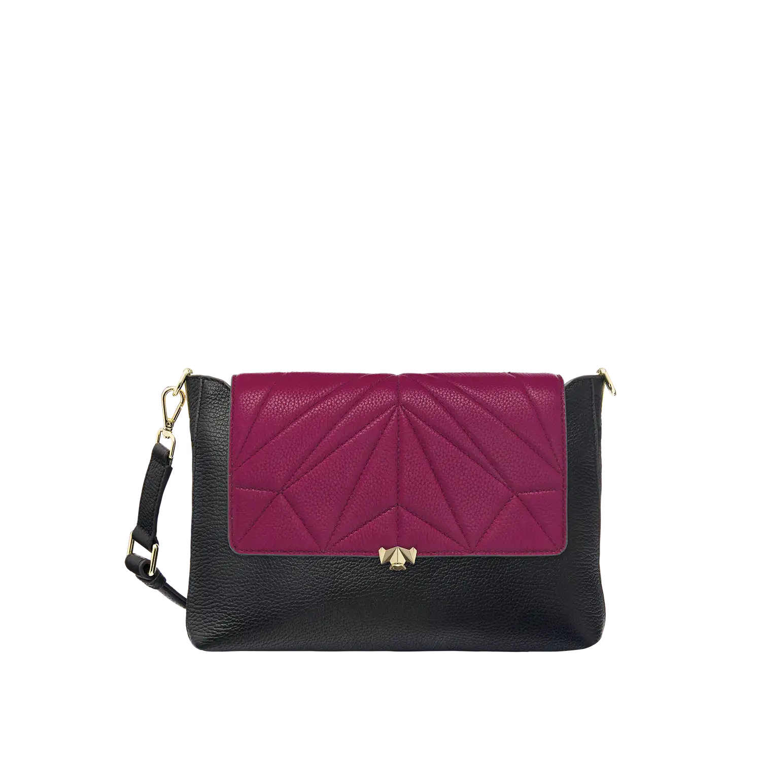 Wechselklappe - Iconic Dahlia - weinrot