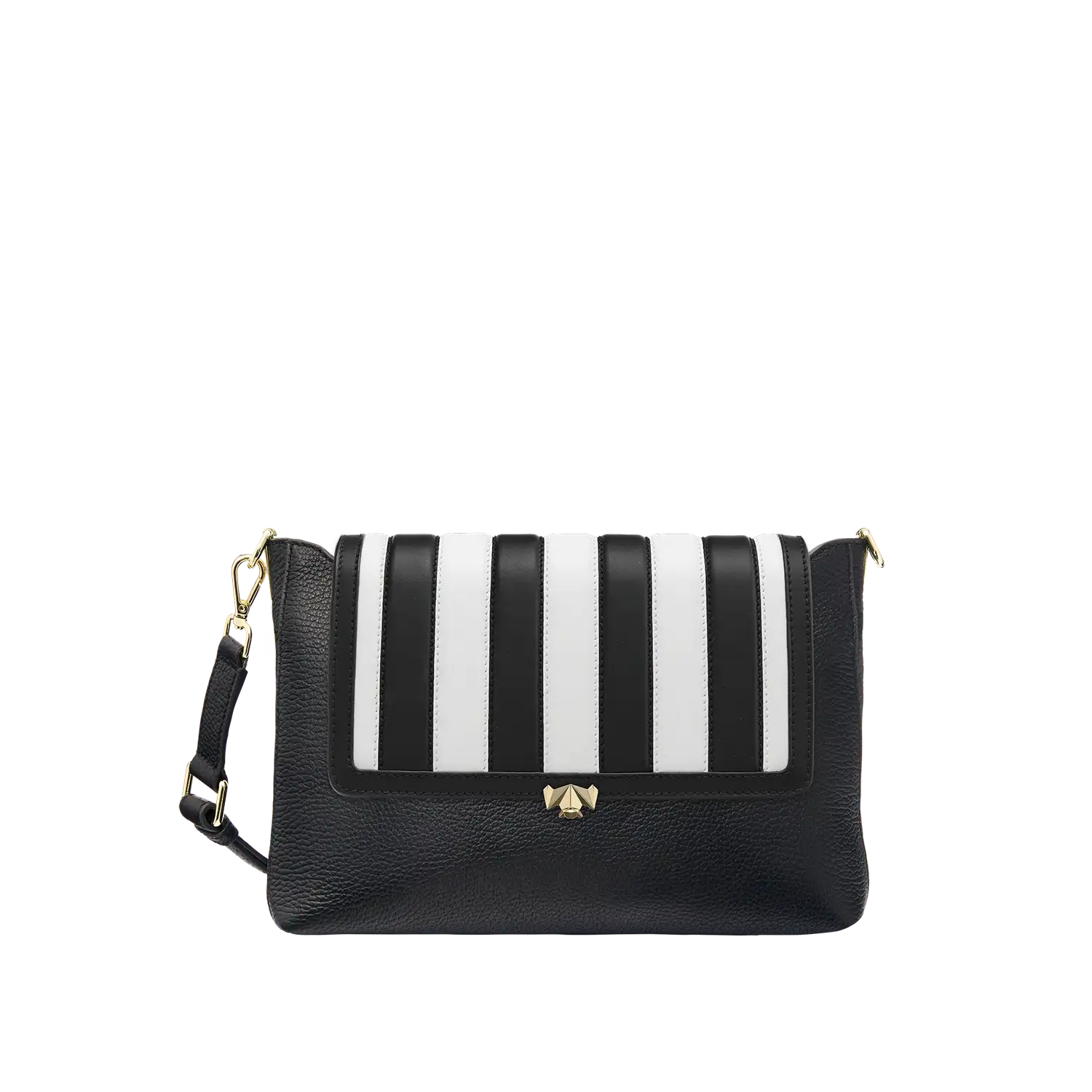 Wechselklappe - Piano Pulse - schwarz-weiß