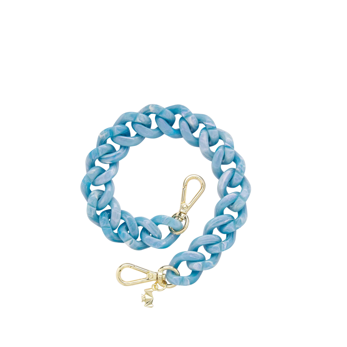 short handle - Chain Up - light blue