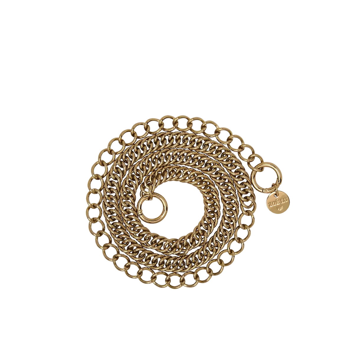 Kettenriemen - Hip Chain Coffee - bronze