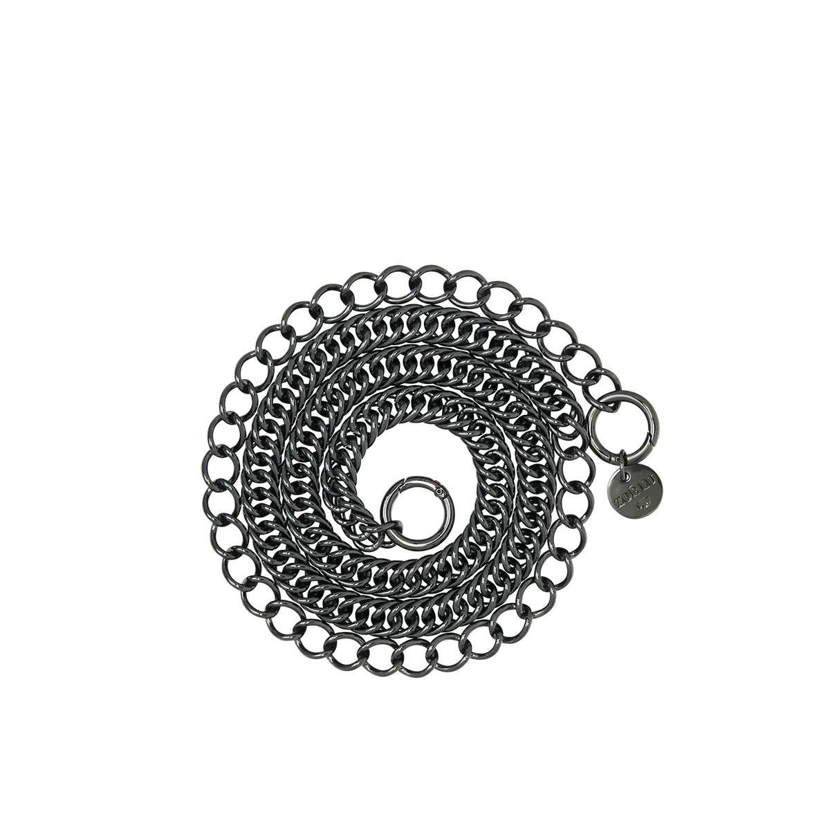 Kettenriemen - Hip Chain Gun Metal - anthrazit