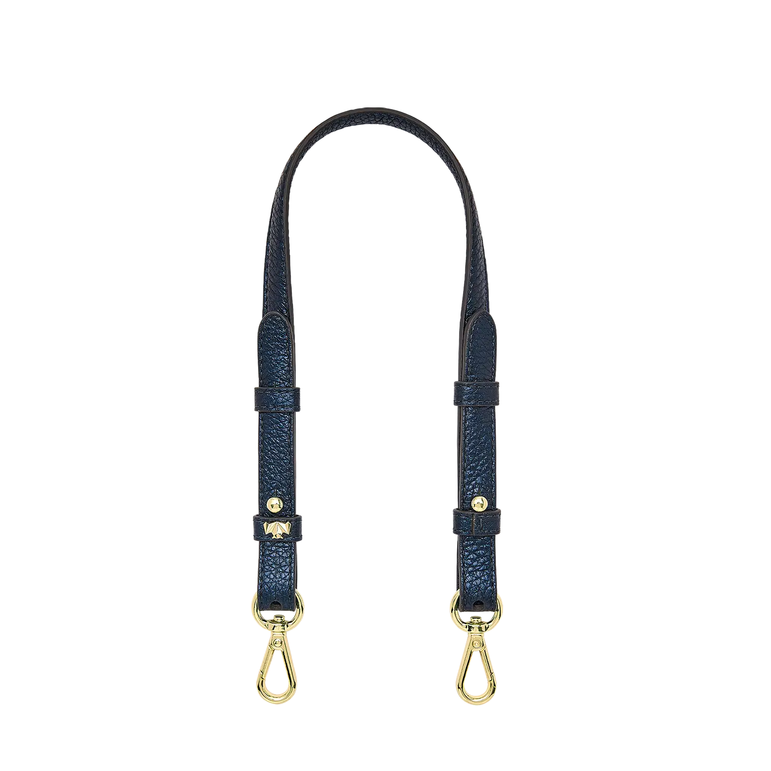 Kurzhenkel - Hold me Tight - dunkelblau-metallic